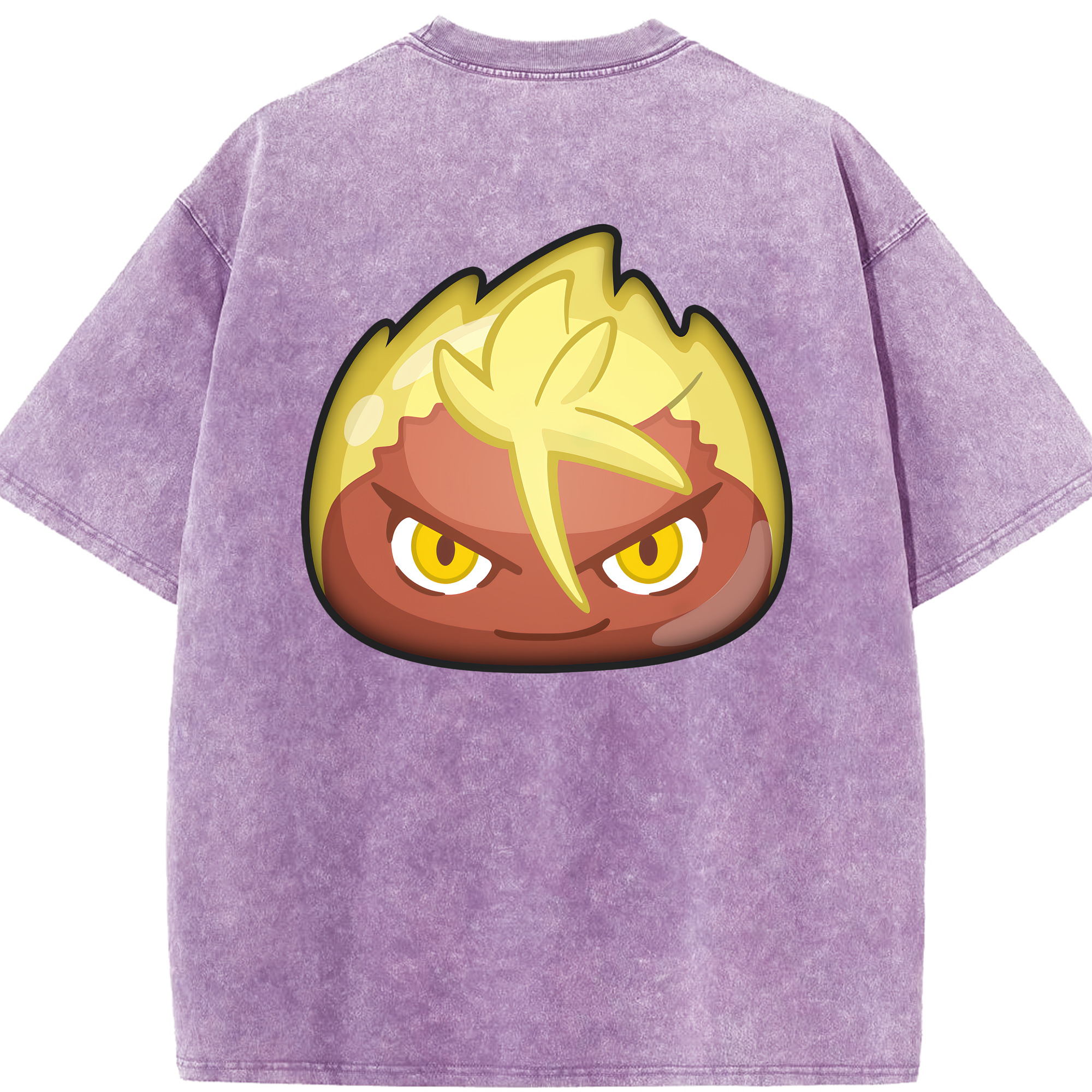 （画像用） 妖怪ウォッチ Yo-kai Watch 綿100% ヴィンテージ風 半袖Tシャツ（背面プリント）