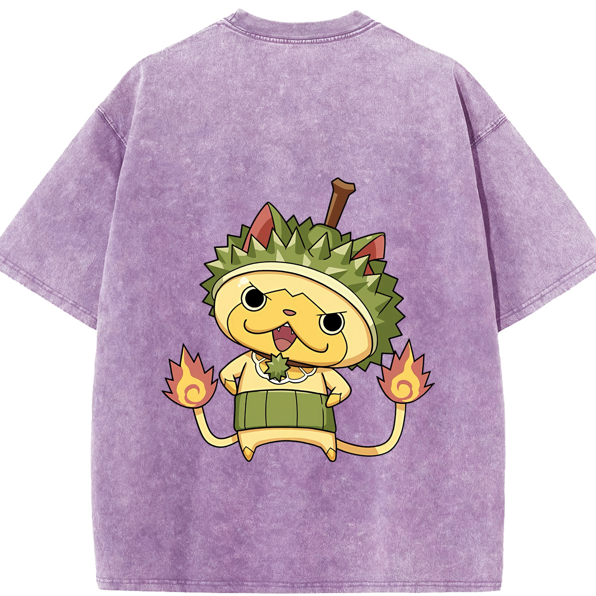 （画像用） 妖怪ウォッチ Yo-kai Watch 綿100% ヴィンテージ風 半袖Tシャツ（背面プリント）