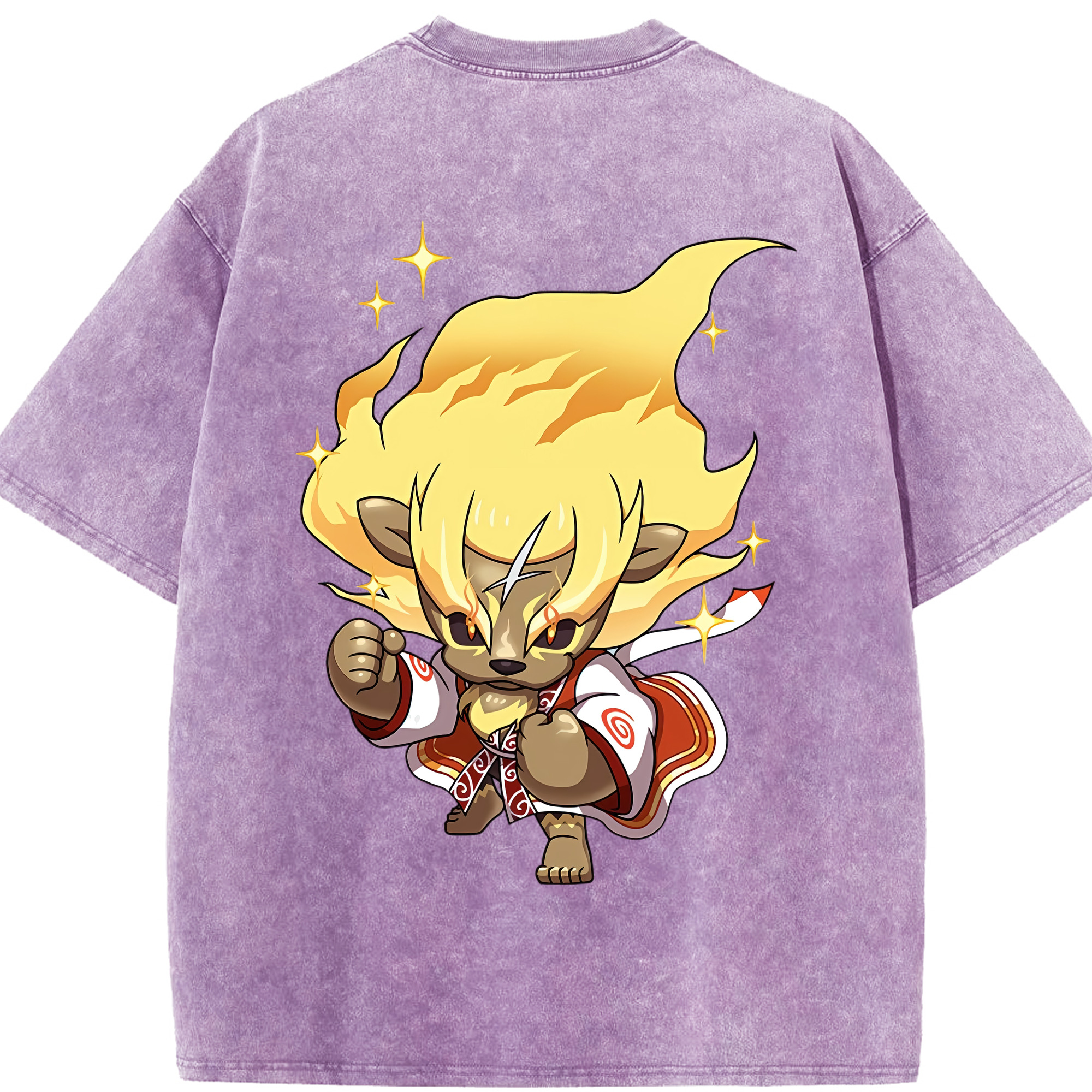 （画像用） 妖怪ウォッチ Yo-kai Watch 綿100% ヴィンテージ風 半袖Tシャツ（背面プリント）
