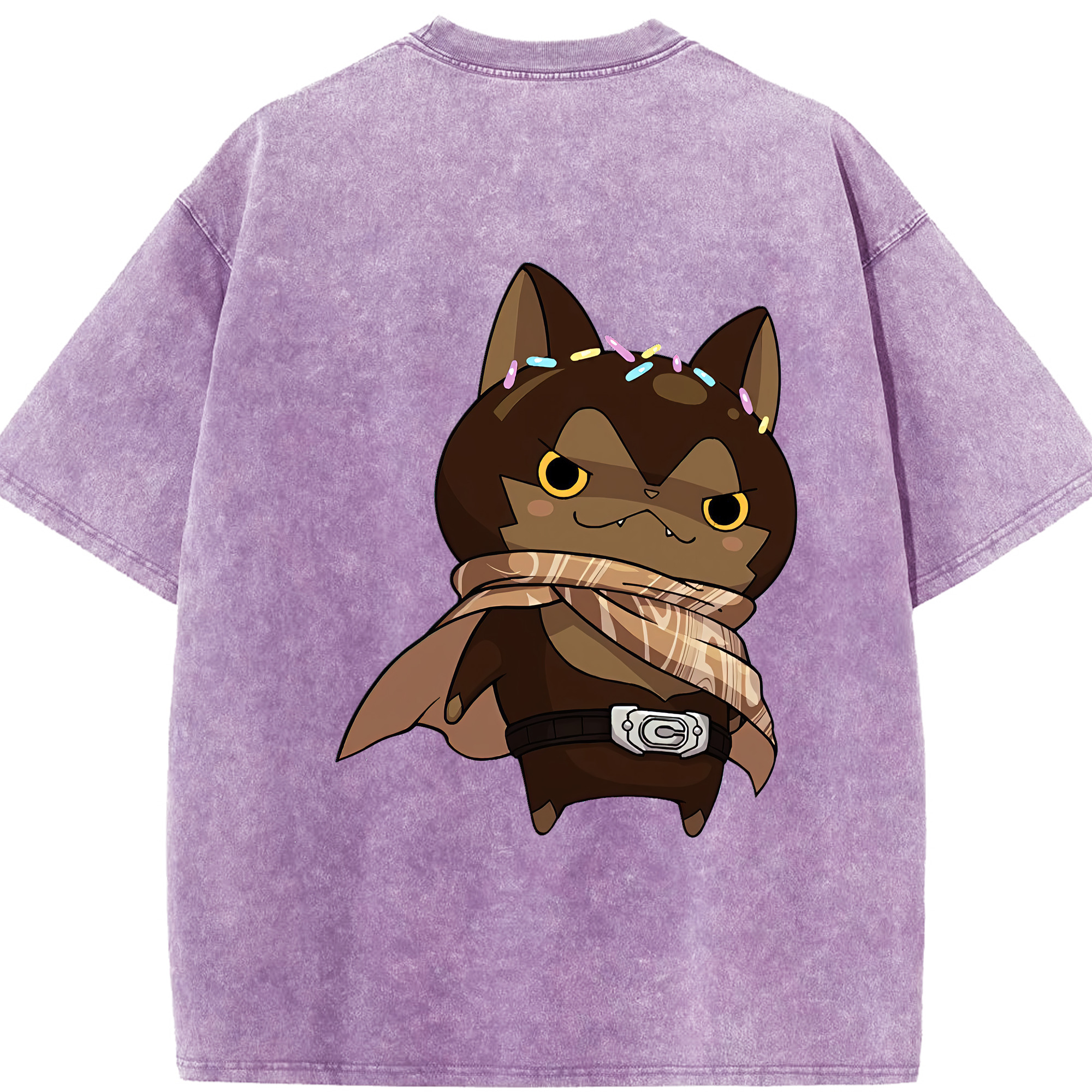 （画像用） 妖怪ウォッチ Yo-kai Watch 綿100% ヴィンテージ風 半袖Tシャツ（背面プリント）