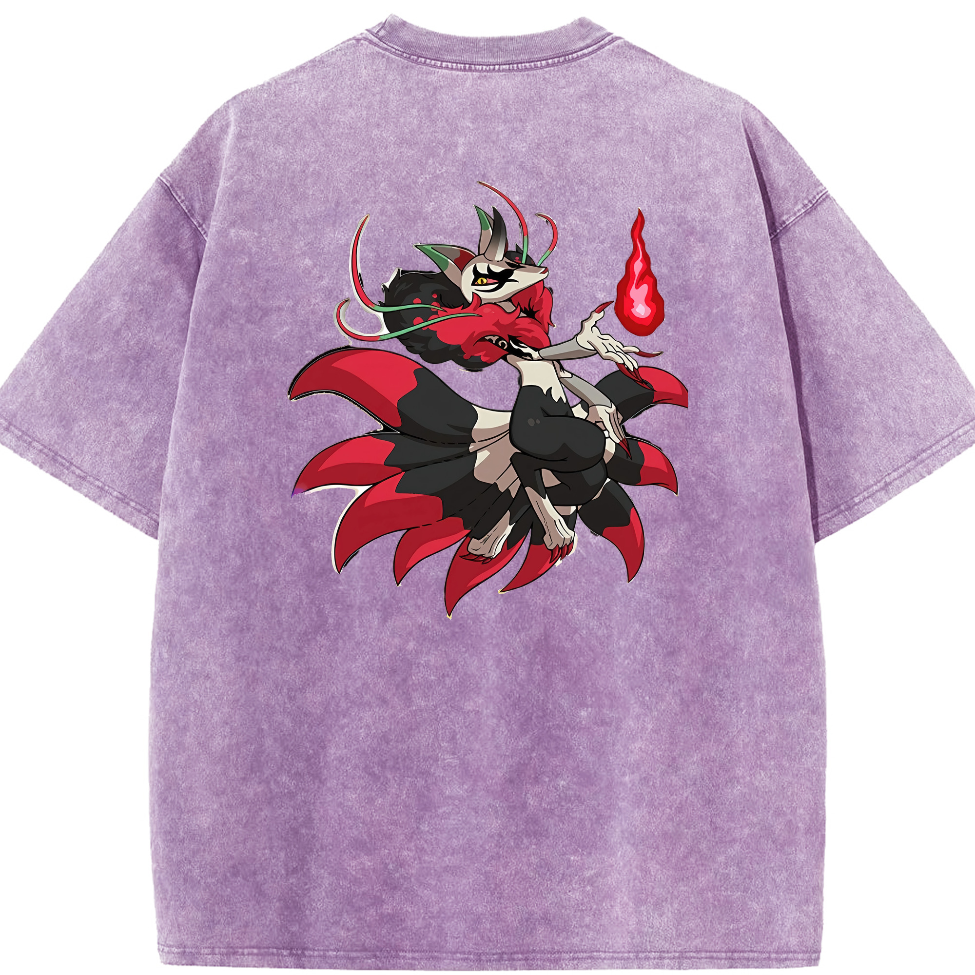 （画像用） 妖怪ウォッチ Yo-kai Watch 綿100% ヴィンテージ風 半袖Tシャツ（背面プリント）