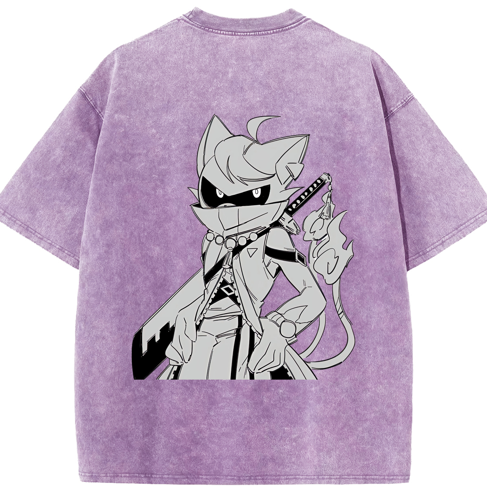 （画像用） 妖怪ウォッチ Yo-kai Watch 綿100% ヴィンテージ風 半袖Tシャツ（背面プリント）