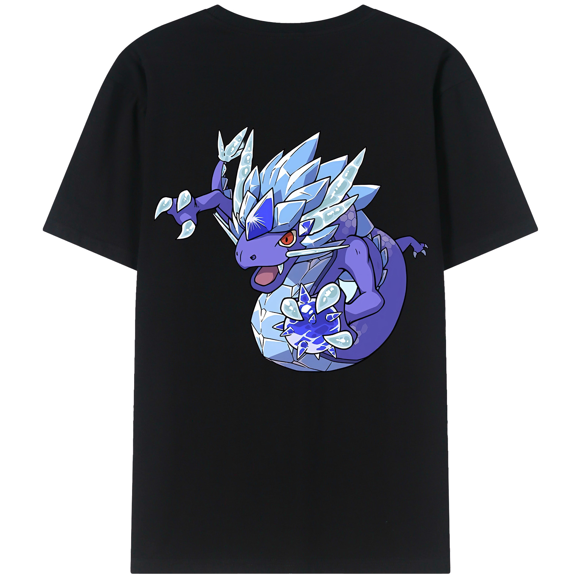 （画像用） 妖怪ウォッチ Yo-kai Watch 綿100％ メンズ半袖Tシャツ（バックプリント） 通気性