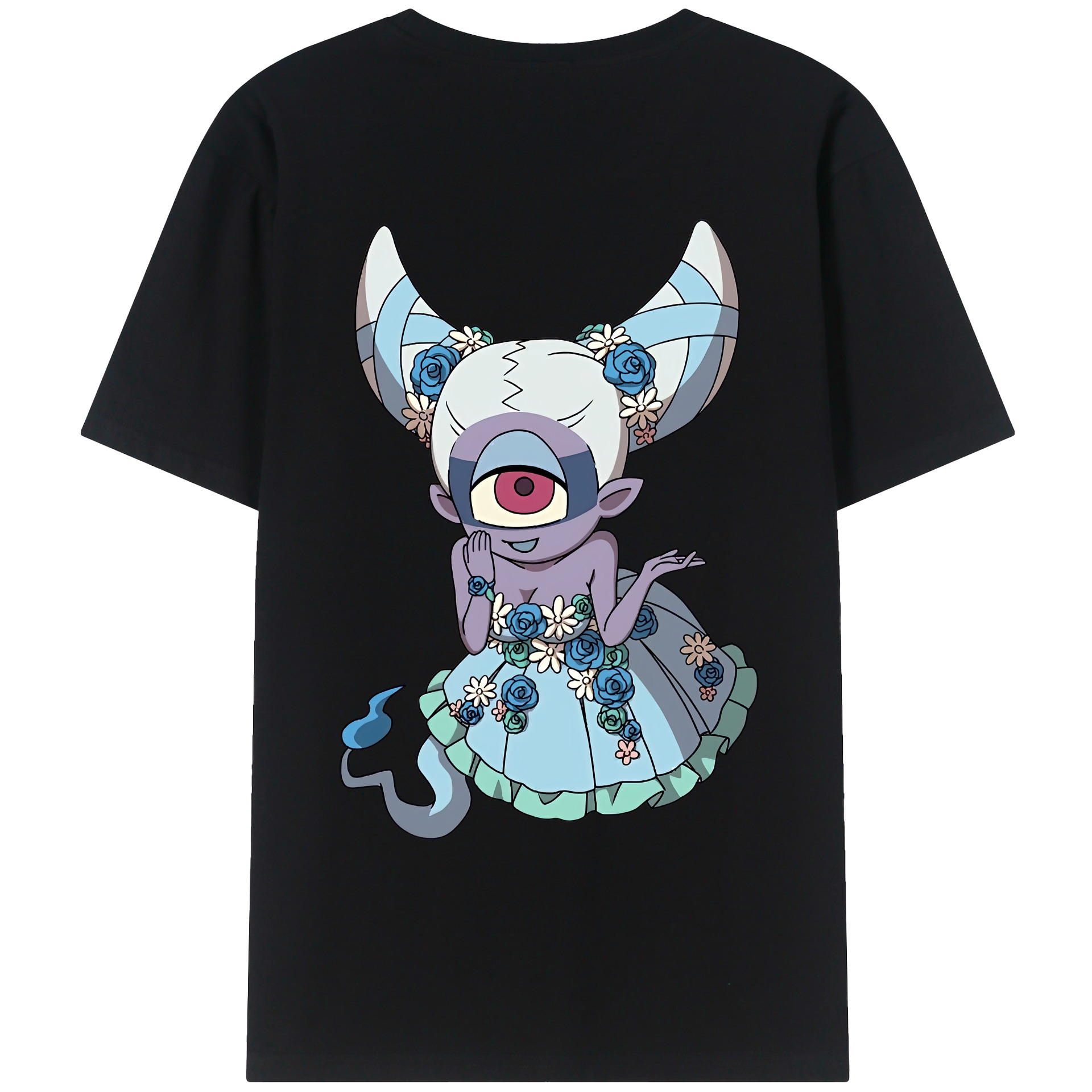 （画像用） 妖怪ウォッチ Yo-kai Watch 綿100％ メンズ半袖Tシャツ（バックプリント） 通気性