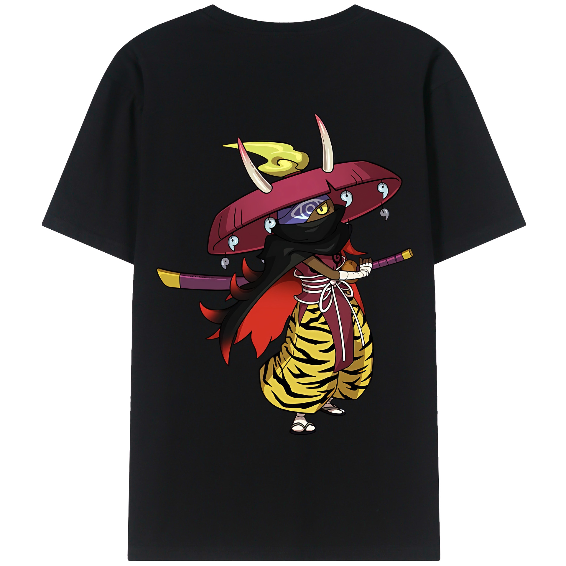 （画像用） 妖怪ウォッチ Yo-kai Watch 綿100％ メンズ半袖Tシャツ（バックプリント） 通気性