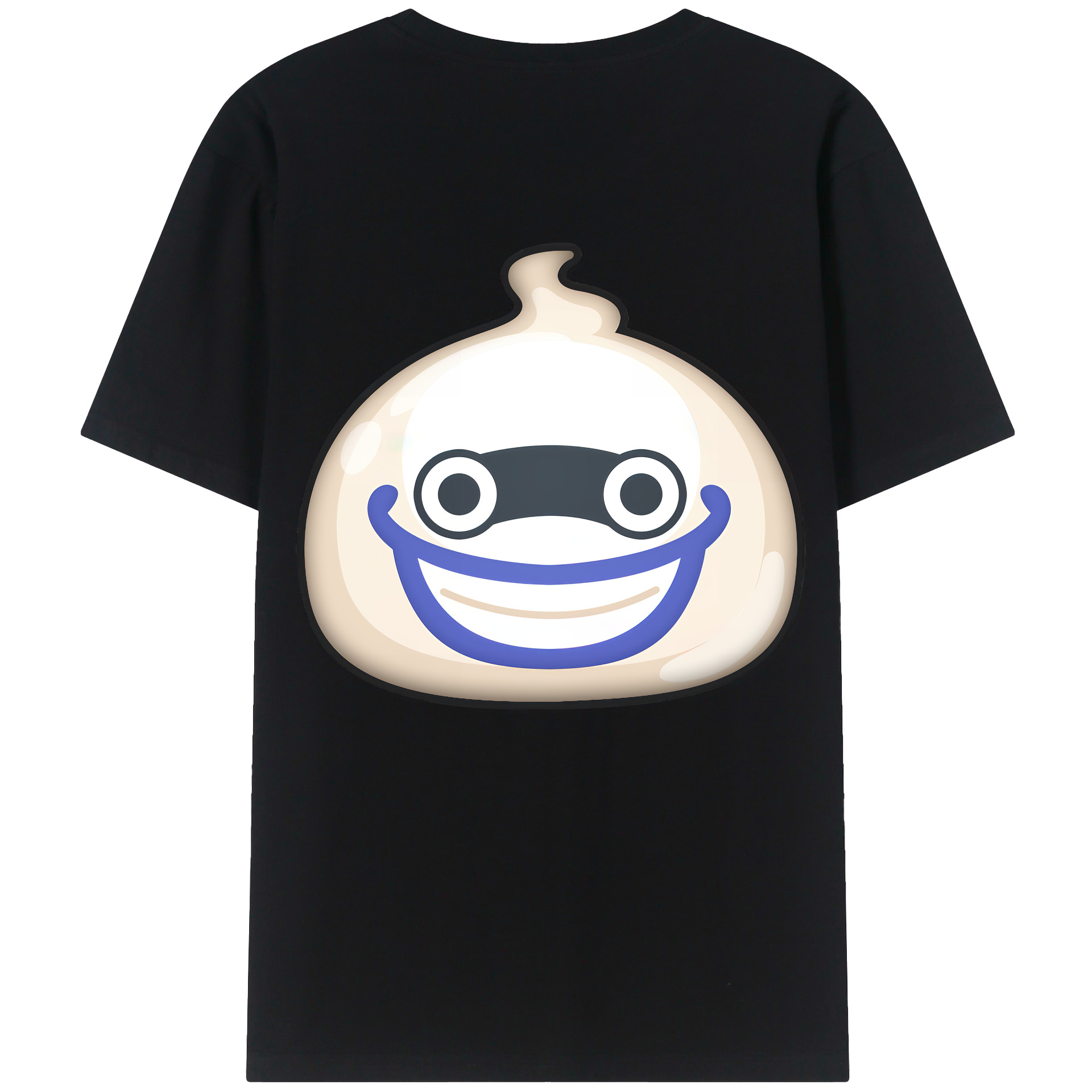 （画像用） 妖怪ウォッチ Yo-kai Watch 綿100％ メンズ半袖Tシャツ（バックプリント） 通気性