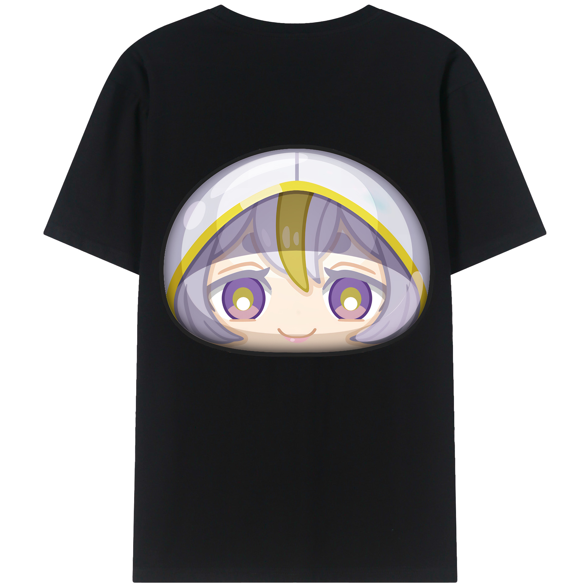 （画像用） 妖怪ウォッチ Yo-kai Watch 綿100％ メンズ半袖Tシャツ（バックプリント） 通気性