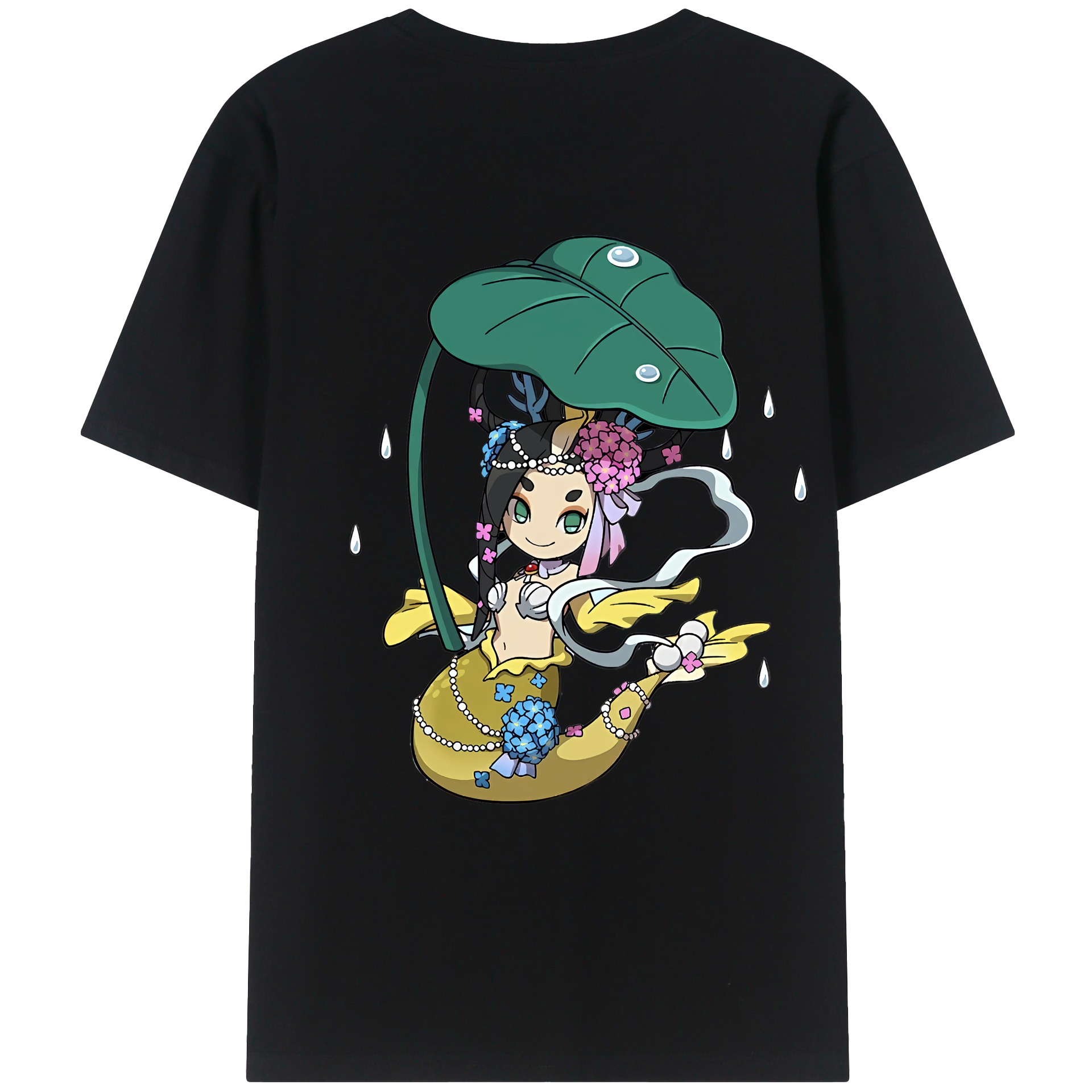 （画像用） 妖怪ウォッチ Yo-kai Watch 綿100％ メンズ半袖Tシャツ（バックプリント） 通気性