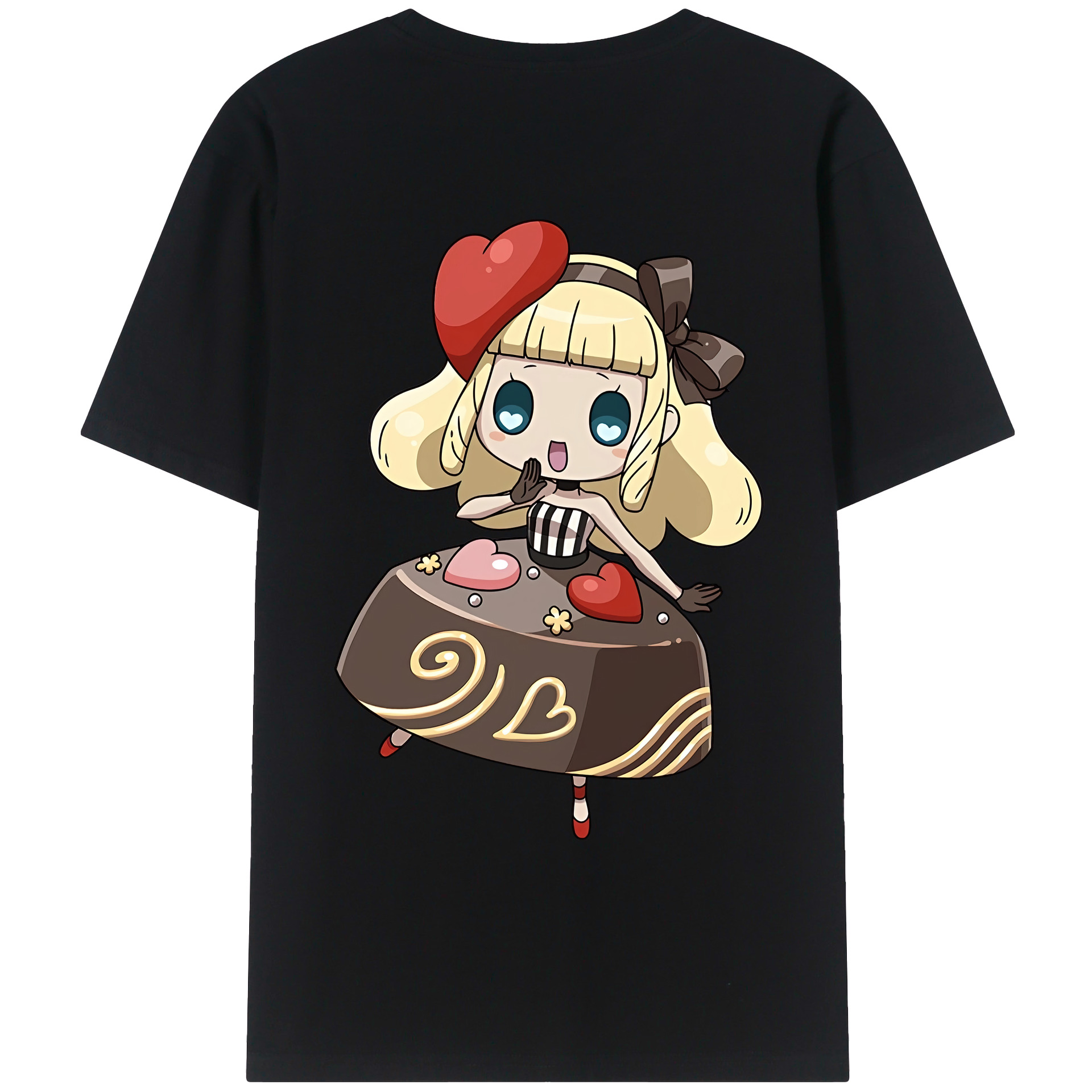 （画像用） 妖怪ウォッチ Yo-kai Watch 綿100％ メンズ半袖Tシャツ（バックプリント） 通気性