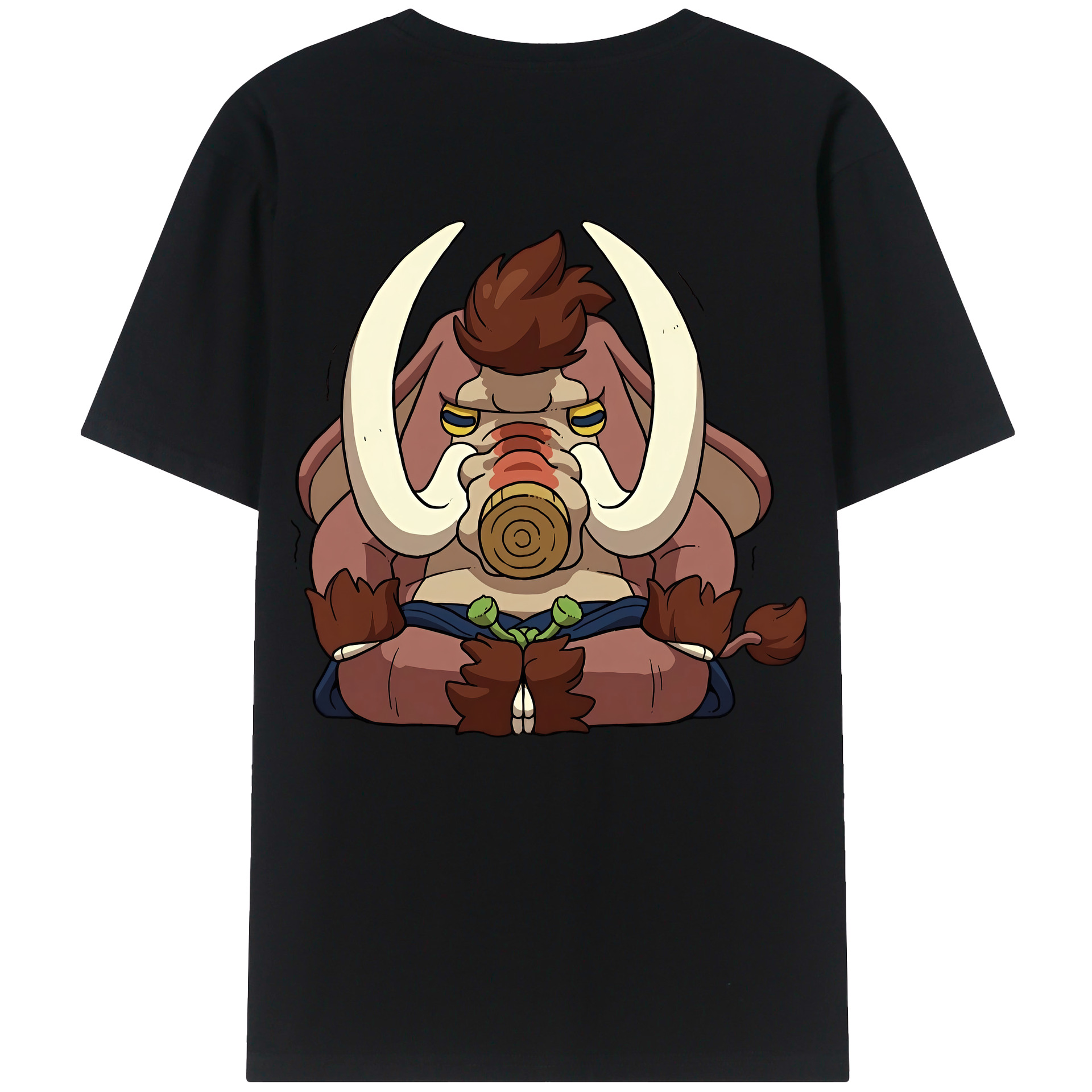 （画像用） 妖怪ウォッチ Yo-kai Watch 綿100％ メンズ半袖Tシャツ（バックプリント） 通気性