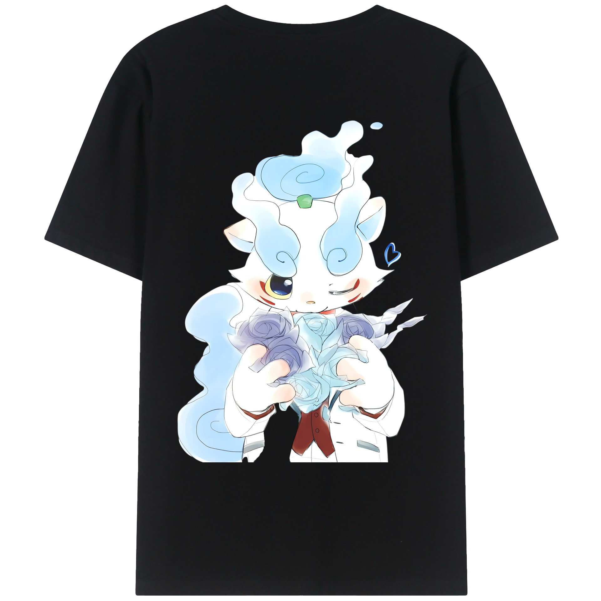 （画像用） 妖怪ウォッチ Yo-kai Watch 綿100％ メンズ半袖Tシャツ（バックプリント） 通気性