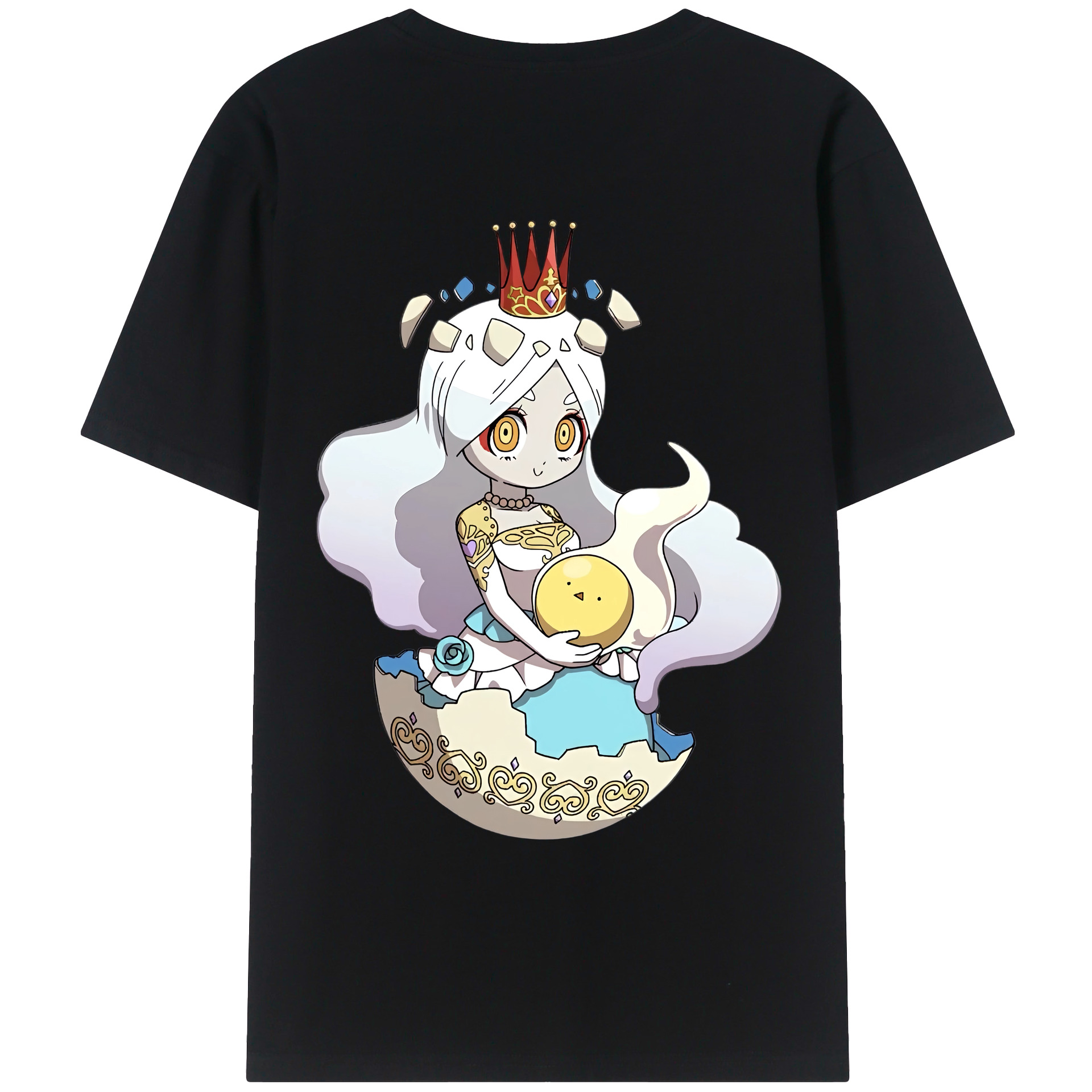 （画像用） 妖怪ウォッチ Yo-kai Watch 綿100％ メンズ半袖Tシャツ（バックプリント） 通気性