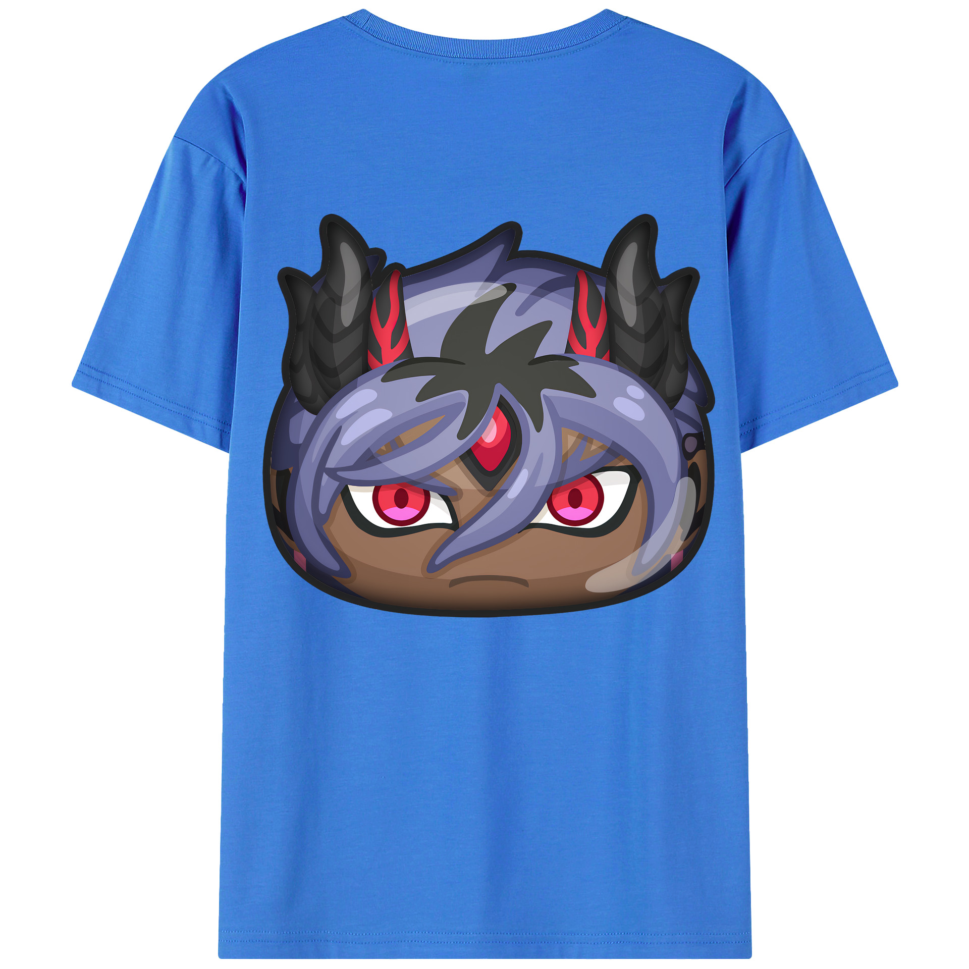 （画像用） 妖怪ウォッチ Yo-kai Watch 綿100％ メンズ半袖Tシャツ（バックプリント） 通気性