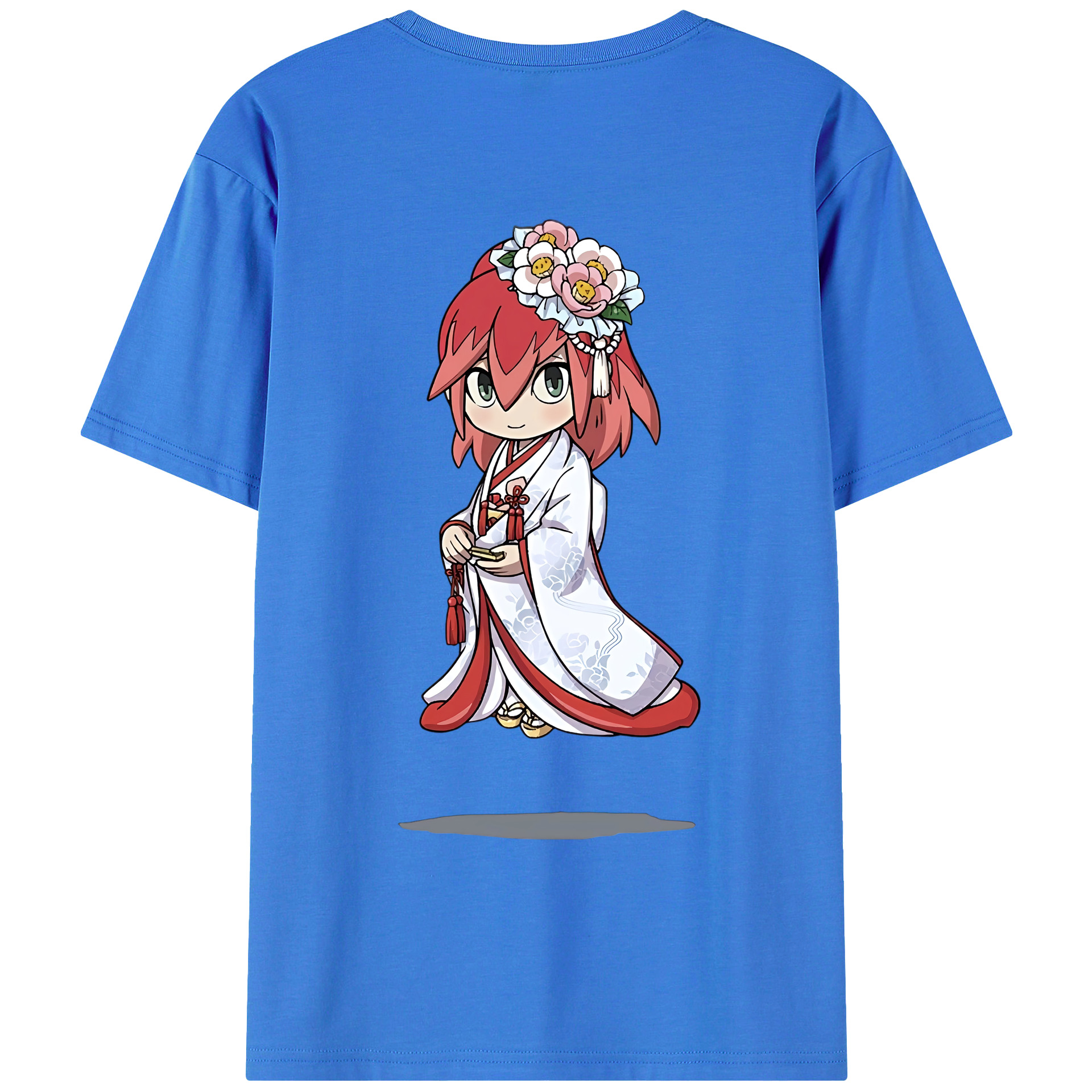 （画像用） 妖怪ウォッチ Yo-kai Watch 綿100％ メンズ半袖Tシャツ（バックプリント） 通気性