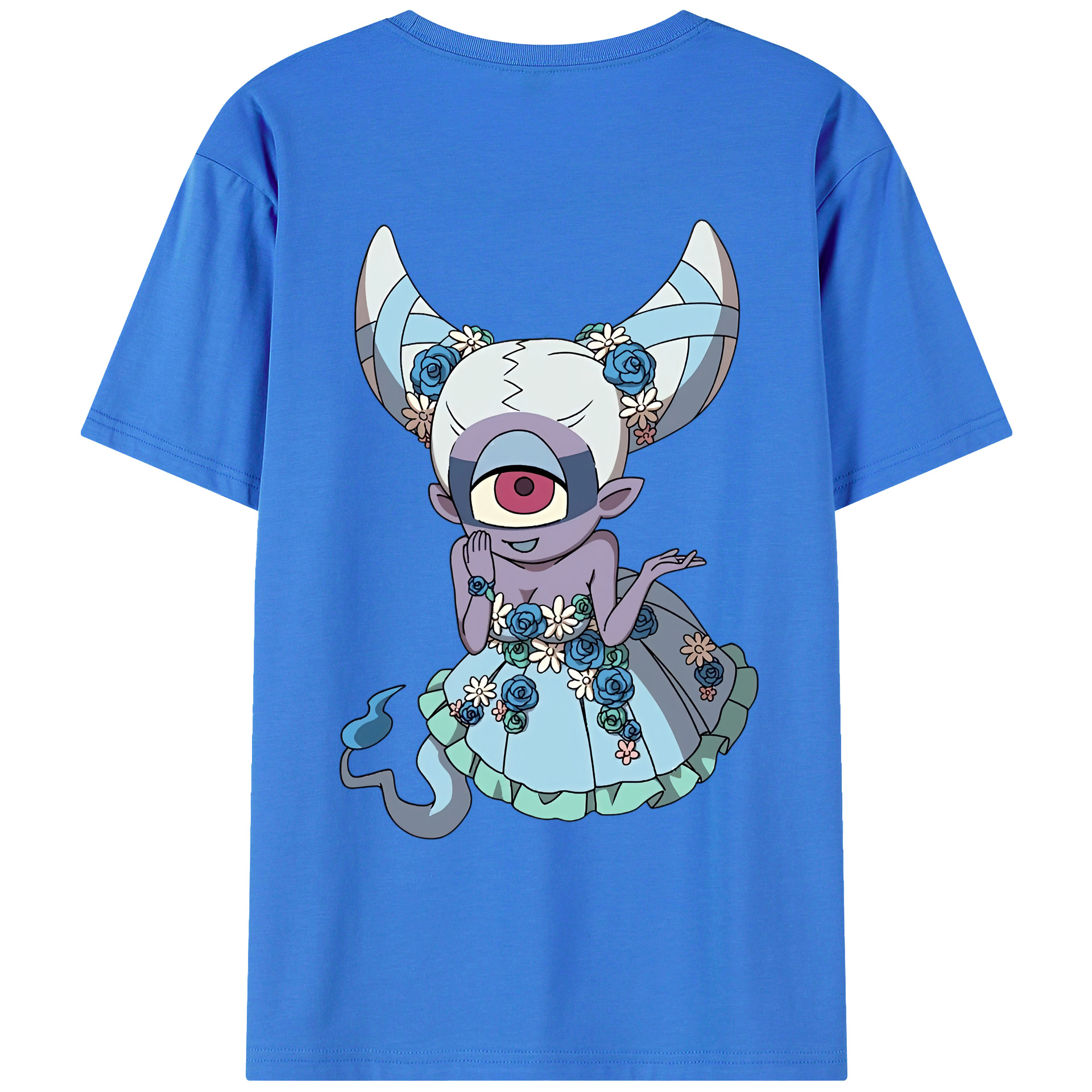 （画像用） 妖怪ウォッチ Yo-kai Watch 綿100％ メンズ半袖Tシャツ（バックプリント） 通気性