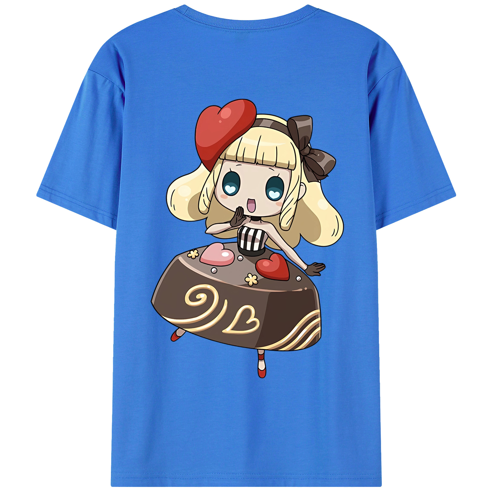 （画像用） 妖怪ウォッチ Yo-kai Watch 綿100％ メンズ半袖Tシャツ（バックプリント） 通気性
