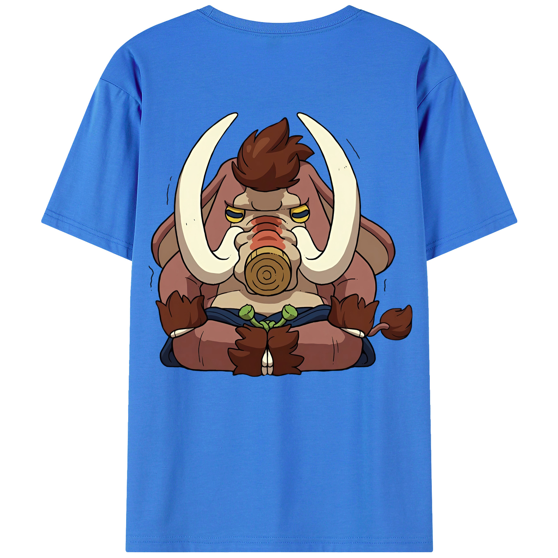（画像用） 妖怪ウォッチ Yo-kai Watch 綿100％ メンズ半袖Tシャツ（バックプリント） 通気性
