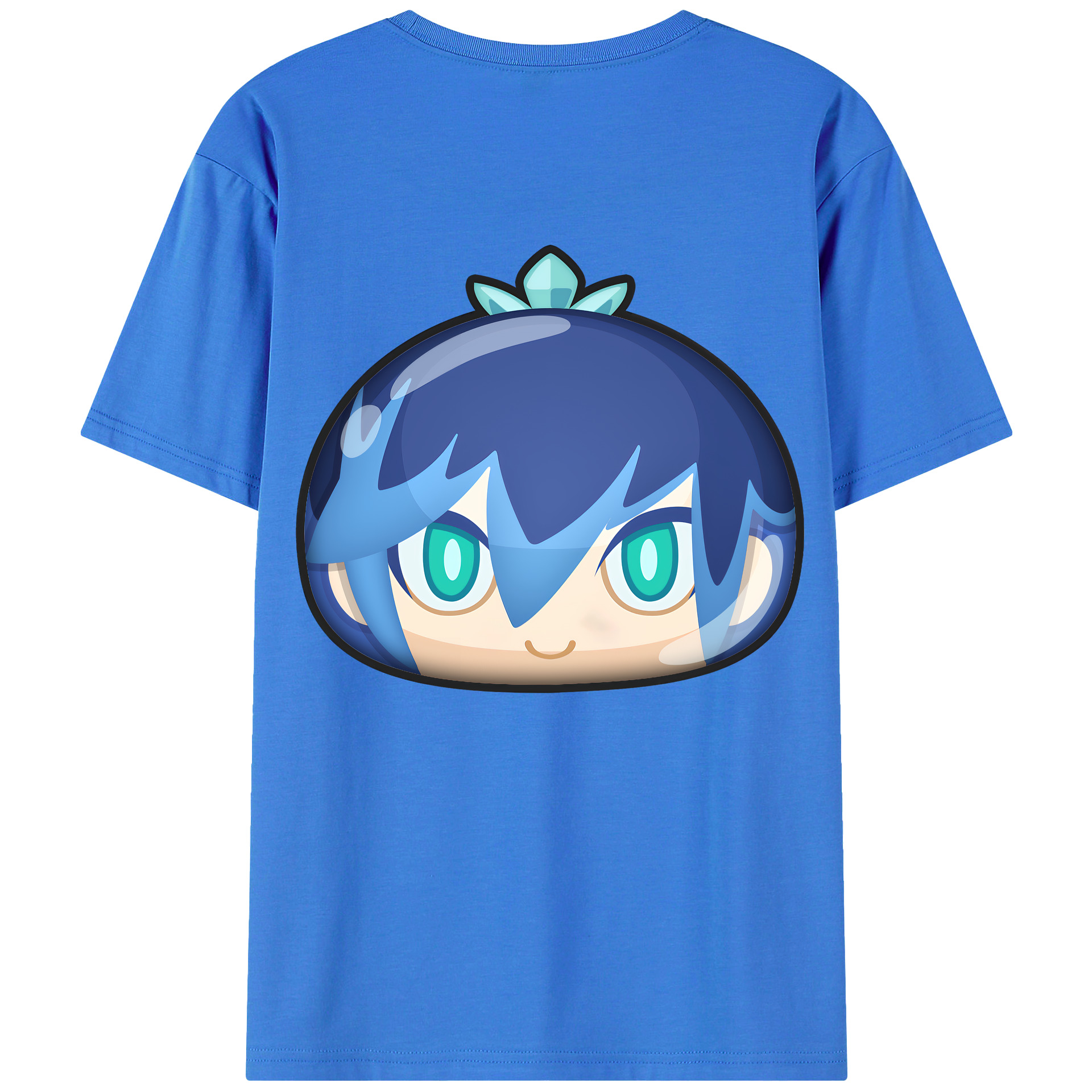 （画像用） 妖怪ウォッチ Yo-kai Watch 綿100％ メンズ半袖Tシャツ（バックプリント） 通気性