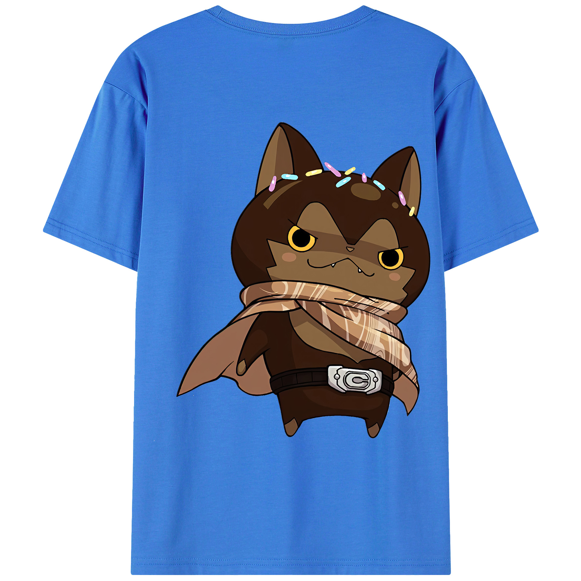 （画像用） 妖怪ウォッチ Yo-kai Watch 綿100％ メンズ半袖Tシャツ（バックプリント） 通気性