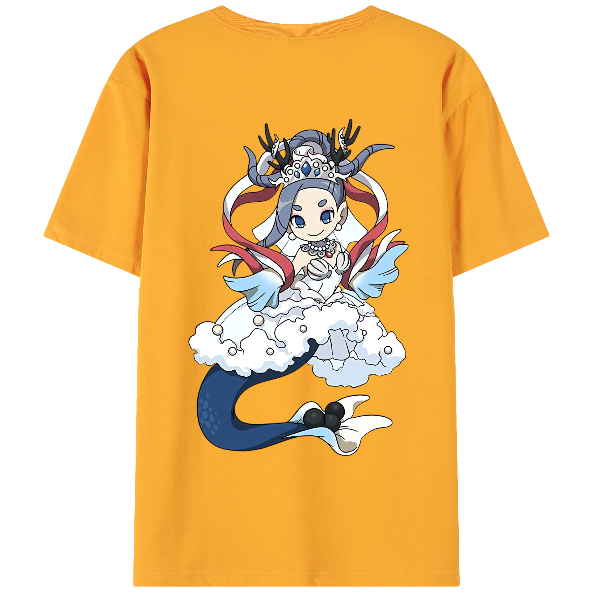 （画像用） 妖怪ウォッチ Yo-kai Watch 綿100％ メンズ半袖Tシャツ（バックプリント） 通気性