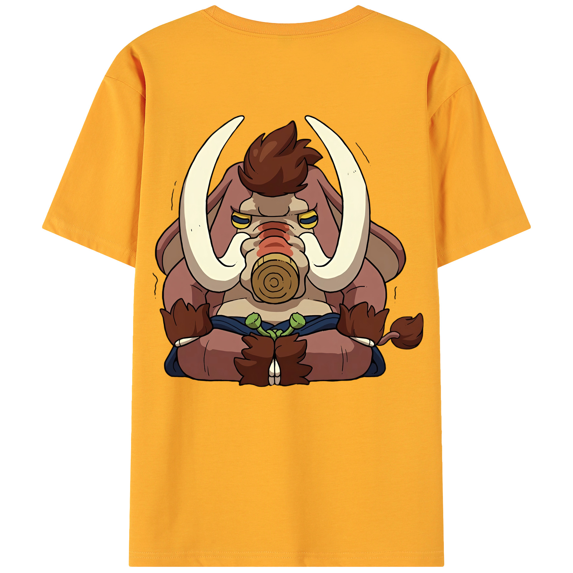（画像用） 妖怪ウォッチ Yo-kai Watch 綿100％ メンズ半袖Tシャツ（バックプリント） 通気性