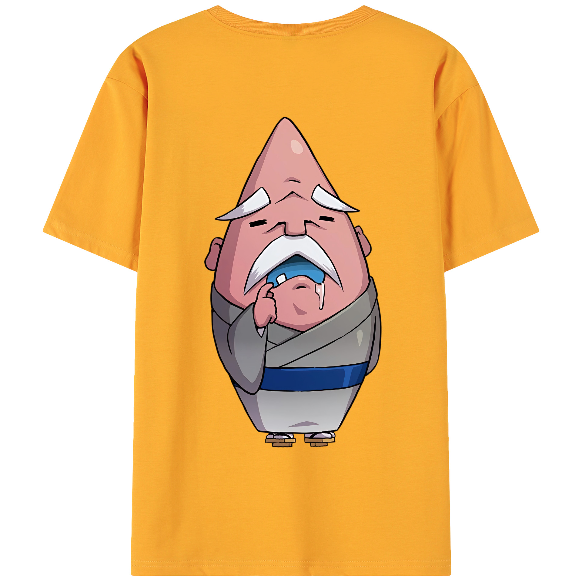 （画像用） 妖怪ウォッチ Yo-kai Watch 綿100％ メンズ半袖Tシャツ（バックプリント） 通気性