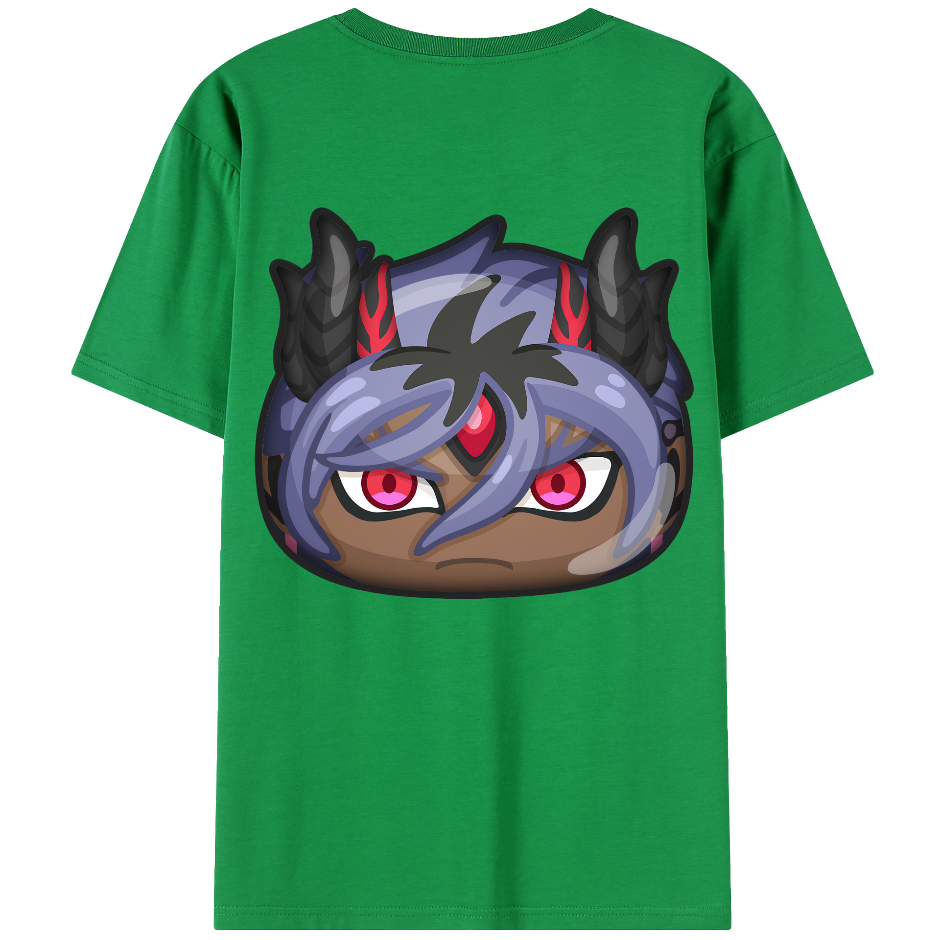 （画像用） 妖怪ウォッチ Yo-kai Watch 綿100％ メンズ半袖Tシャツ（バックプリント） 通気性