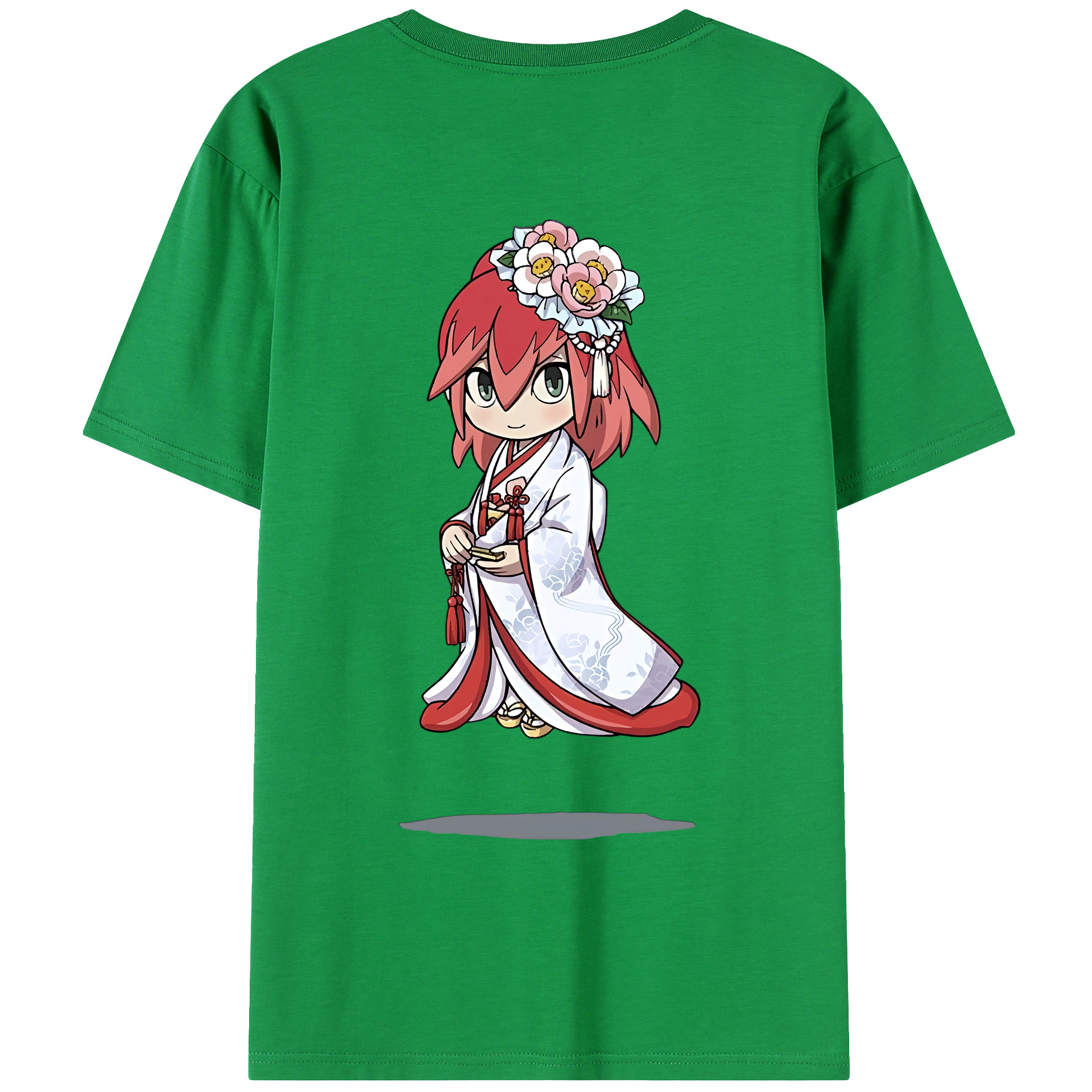 （画像用） 妖怪ウォッチ Yo-kai Watch 綿100％ メンズ半袖Tシャツ（バックプリント） 通気性