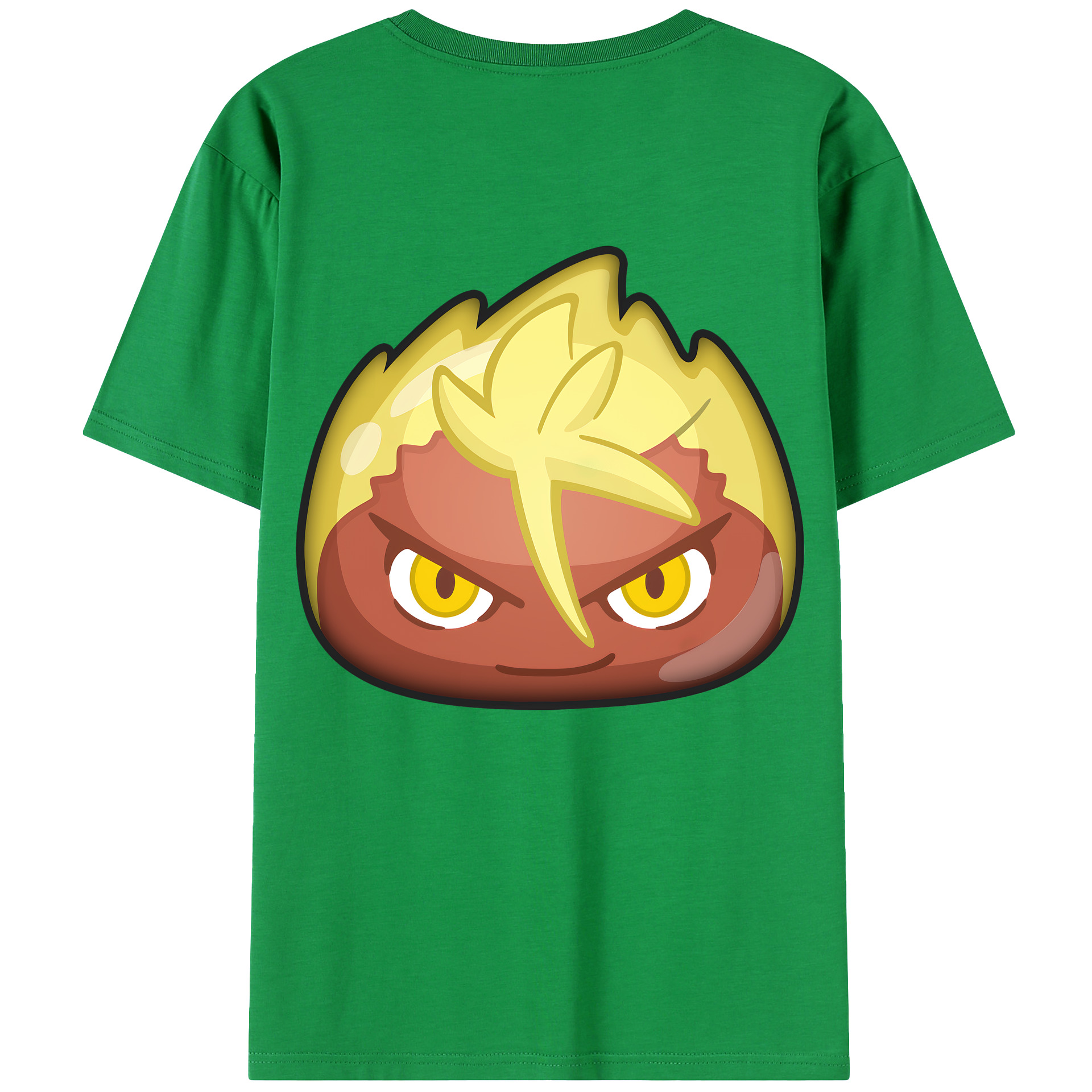 （画像用） 妖怪ウォッチ Yo-kai Watch 綿100％ メンズ半袖Tシャツ（バックプリント） 通気性