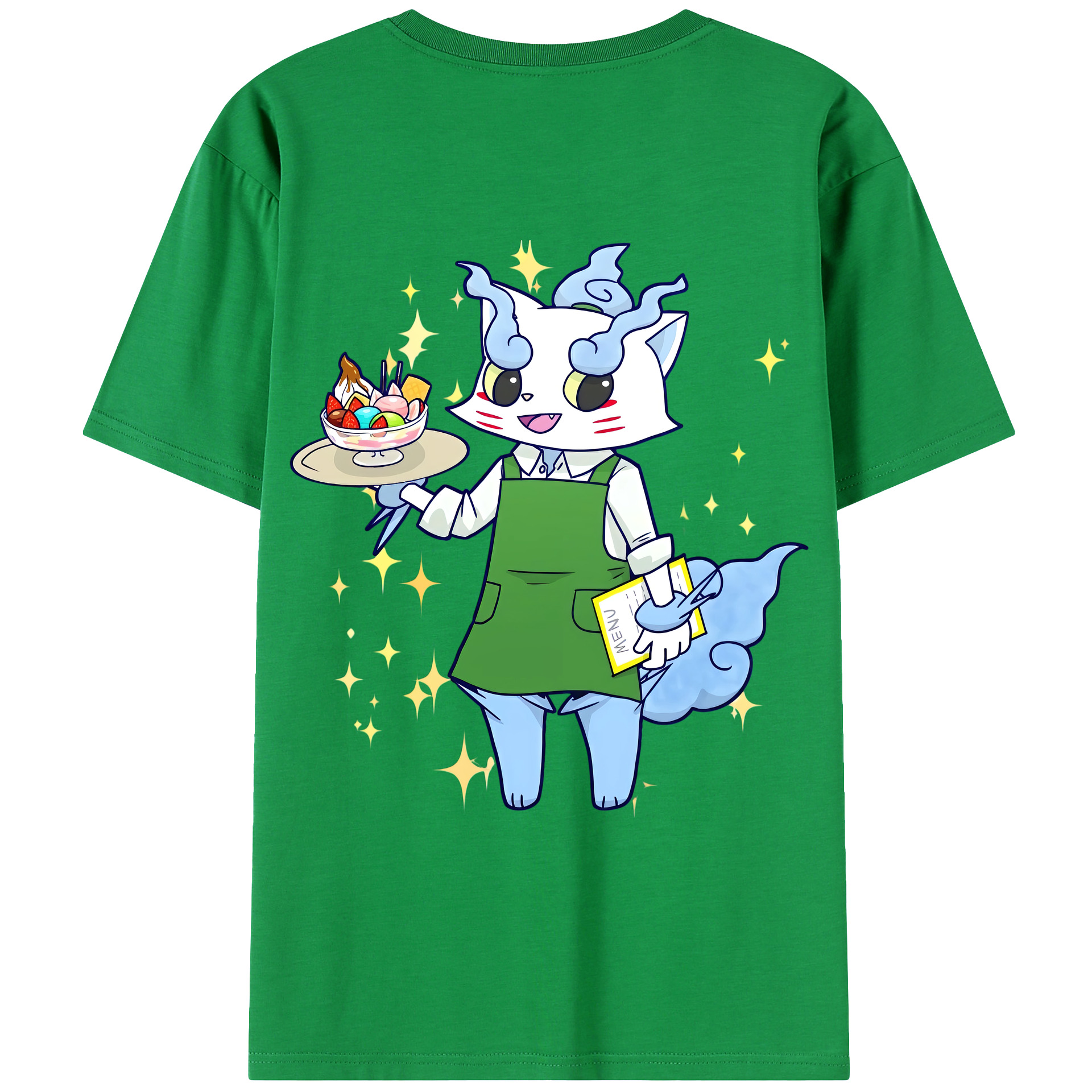 （画像用） 妖怪ウォッチ Yo-kai Watch 綿100％ メンズ半袖Tシャツ（バックプリント） 通気性