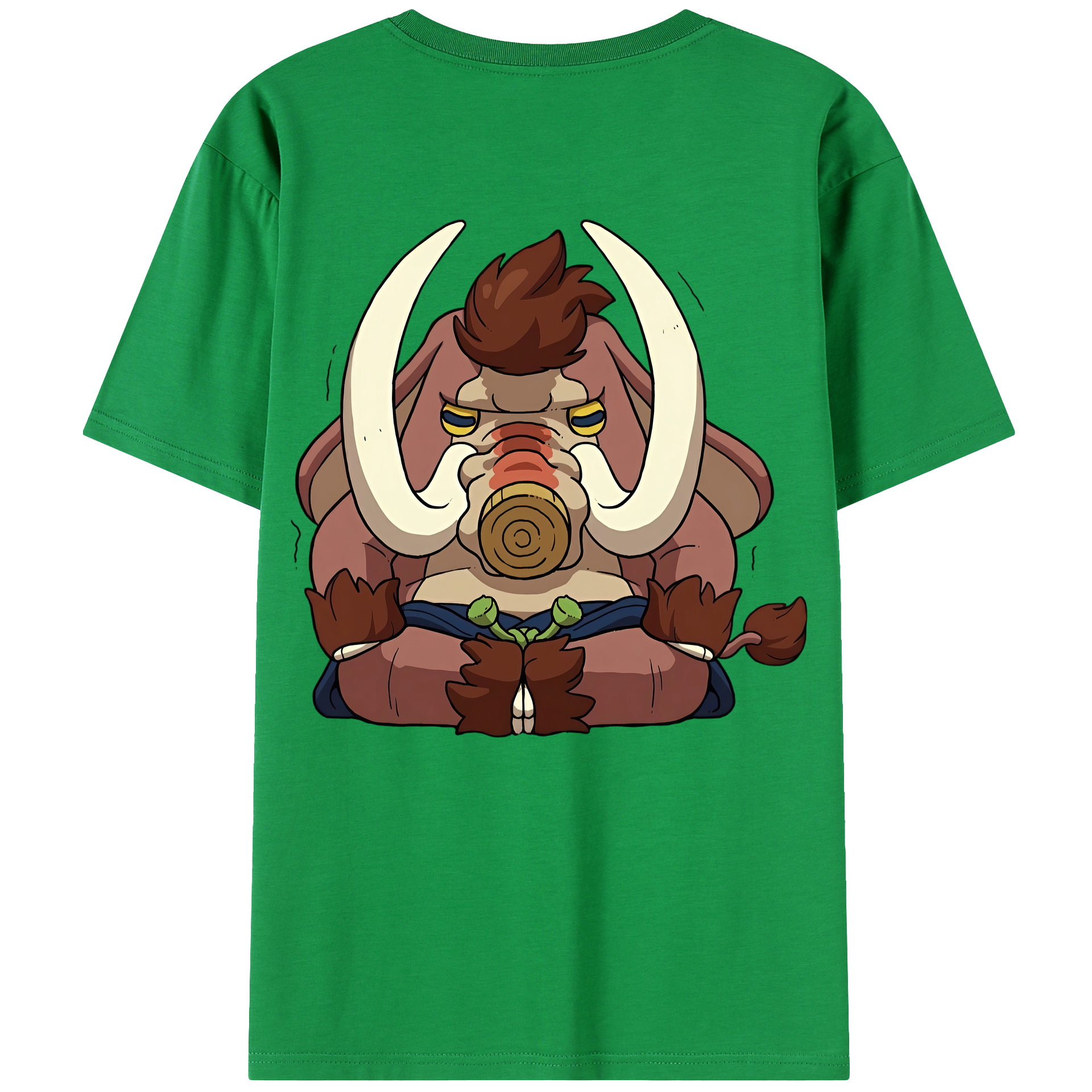 （画像用） 妖怪ウォッチ Yo-kai Watch 綿100％ メンズ半袖Tシャツ（バックプリント） 通気性