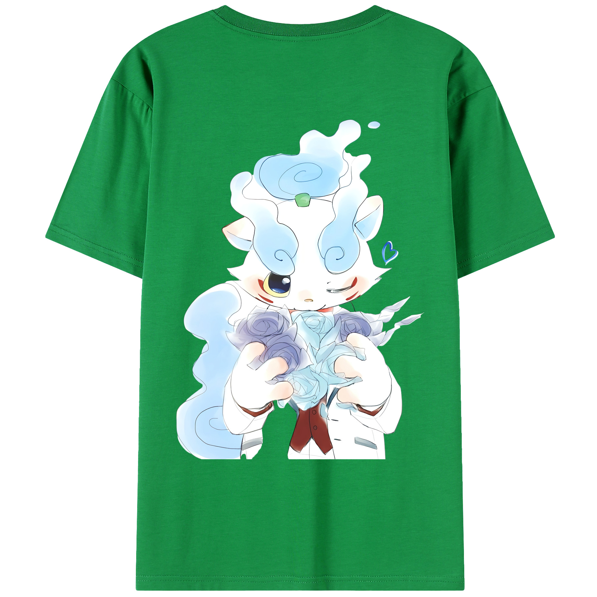 （画像用） 妖怪ウォッチ Yo-kai Watch 綿100％ メンズ半袖Tシャツ（バックプリント） 通気性