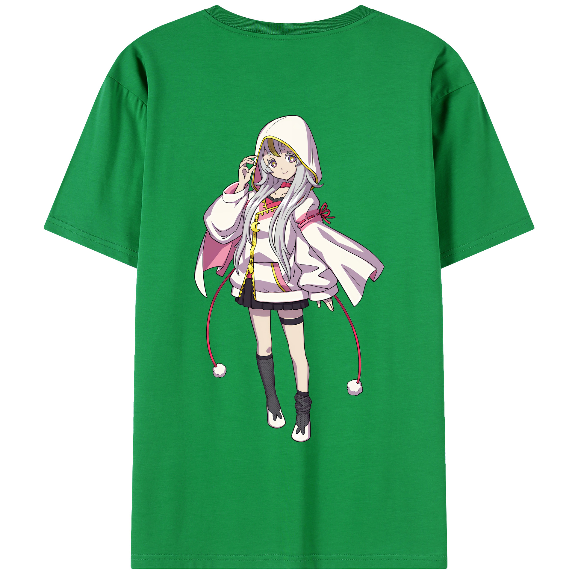 （画像用） 妖怪ウォッチ Yo-kai Watch 綿100％ メンズ半袖Tシャツ（バックプリント） 通気性