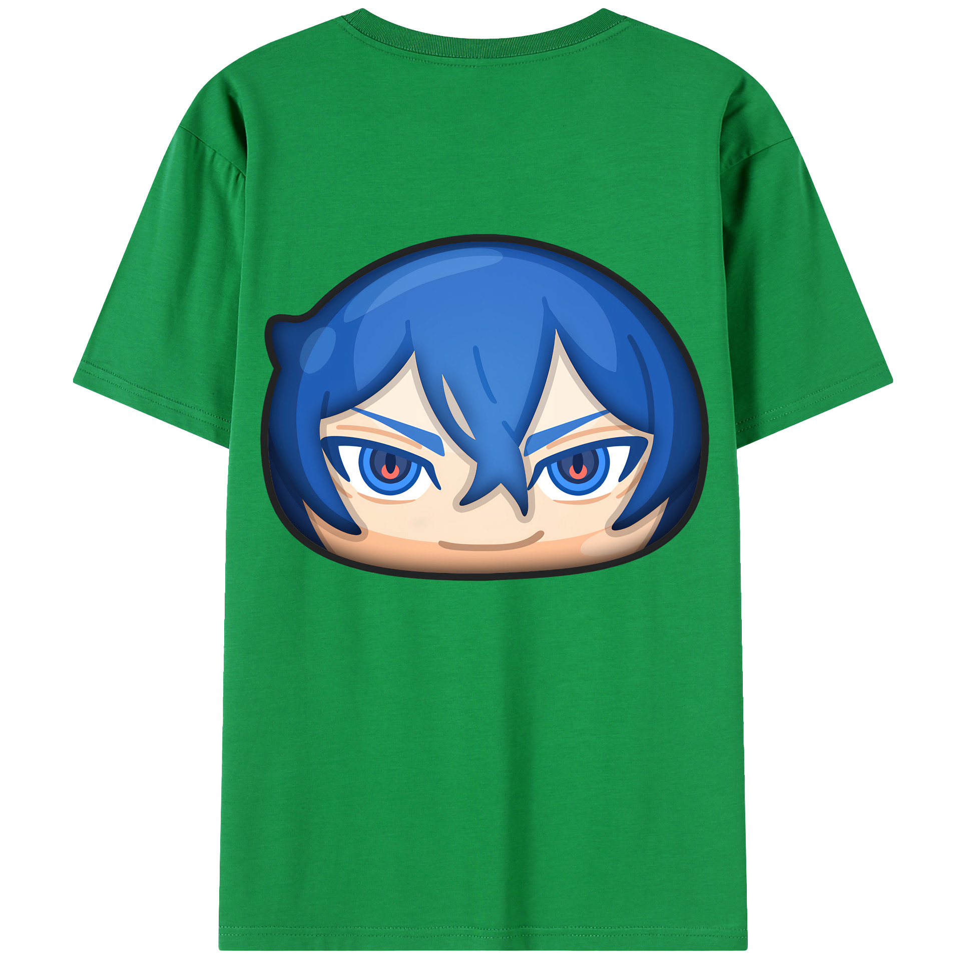 （画像用） 妖怪ウォッチ Yo-kai Watch 綿100％ メンズ半袖Tシャツ（バックプリント） 通気性