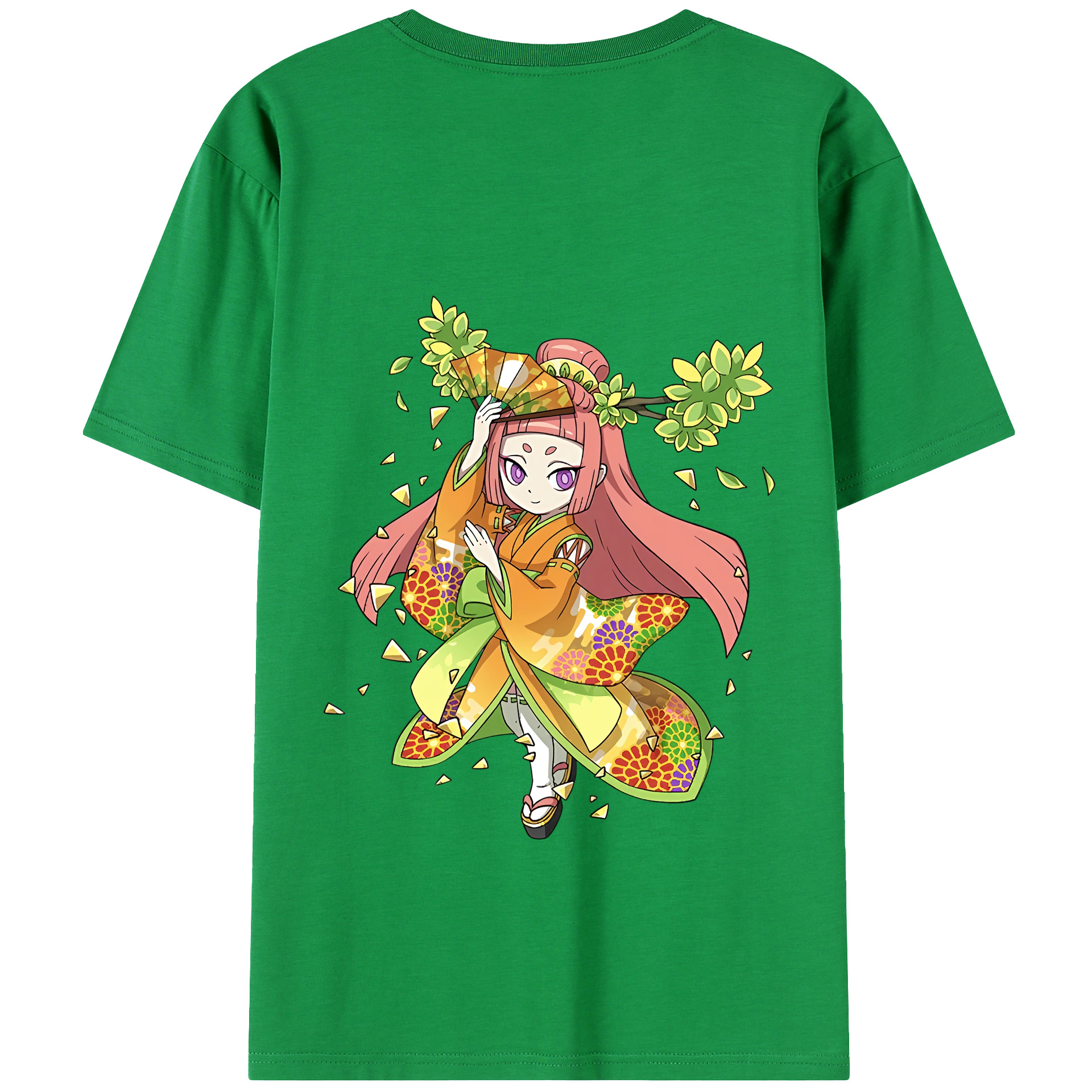 （画像用） 妖怪ウォッチ Yo-kai Watch 綿100％ メンズ半袖Tシャツ（バックプリント） 通気性