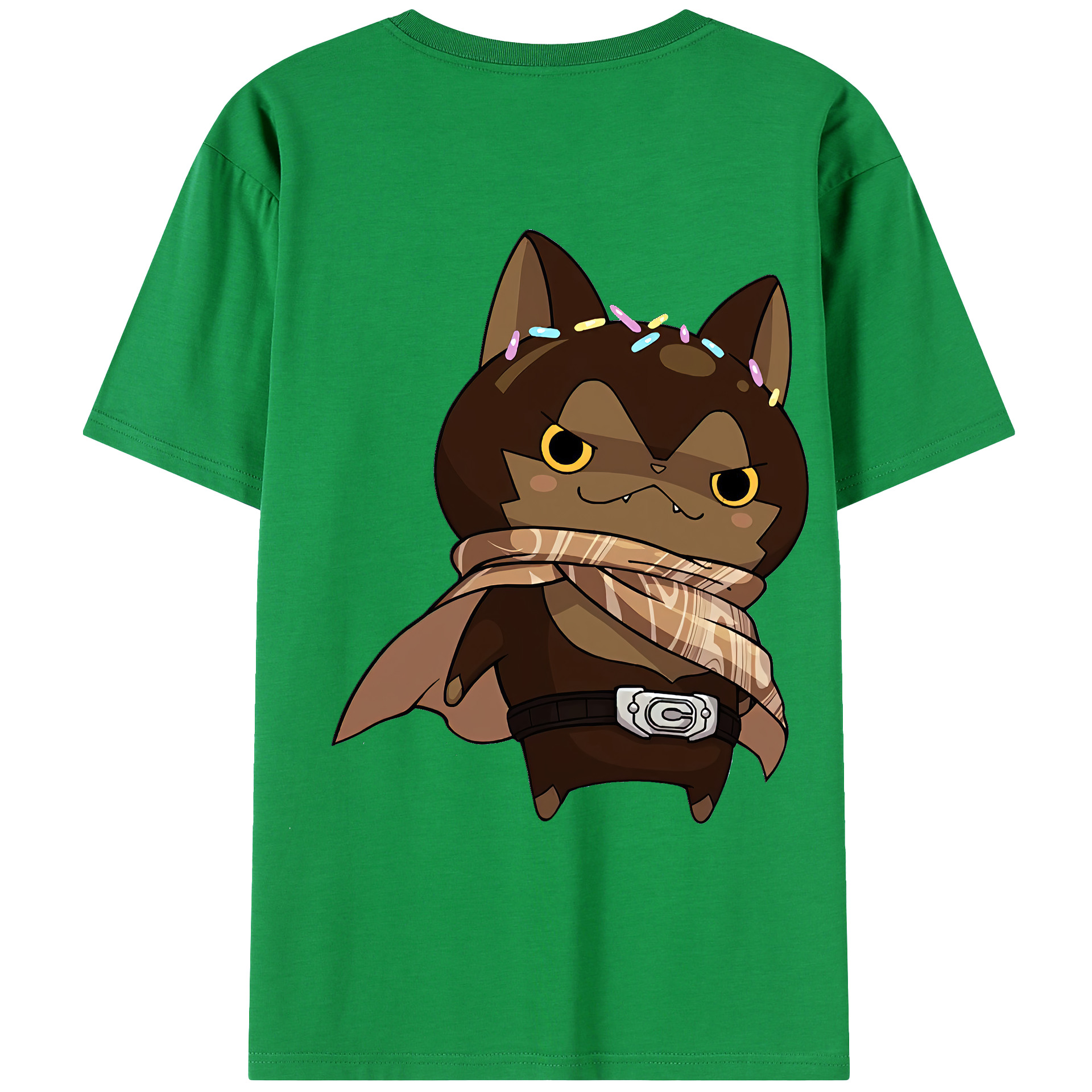 （画像用） 妖怪ウォッチ Yo-kai Watch 綿100％ メンズ半袖Tシャツ（バックプリント） 通気性