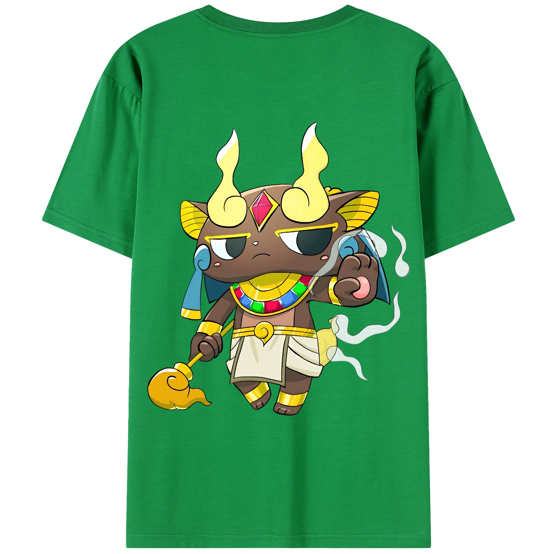 （画像用） 妖怪ウォッチ Yo-kai Watch 綿100％ メンズ半袖Tシャツ（バックプリント） 通気性