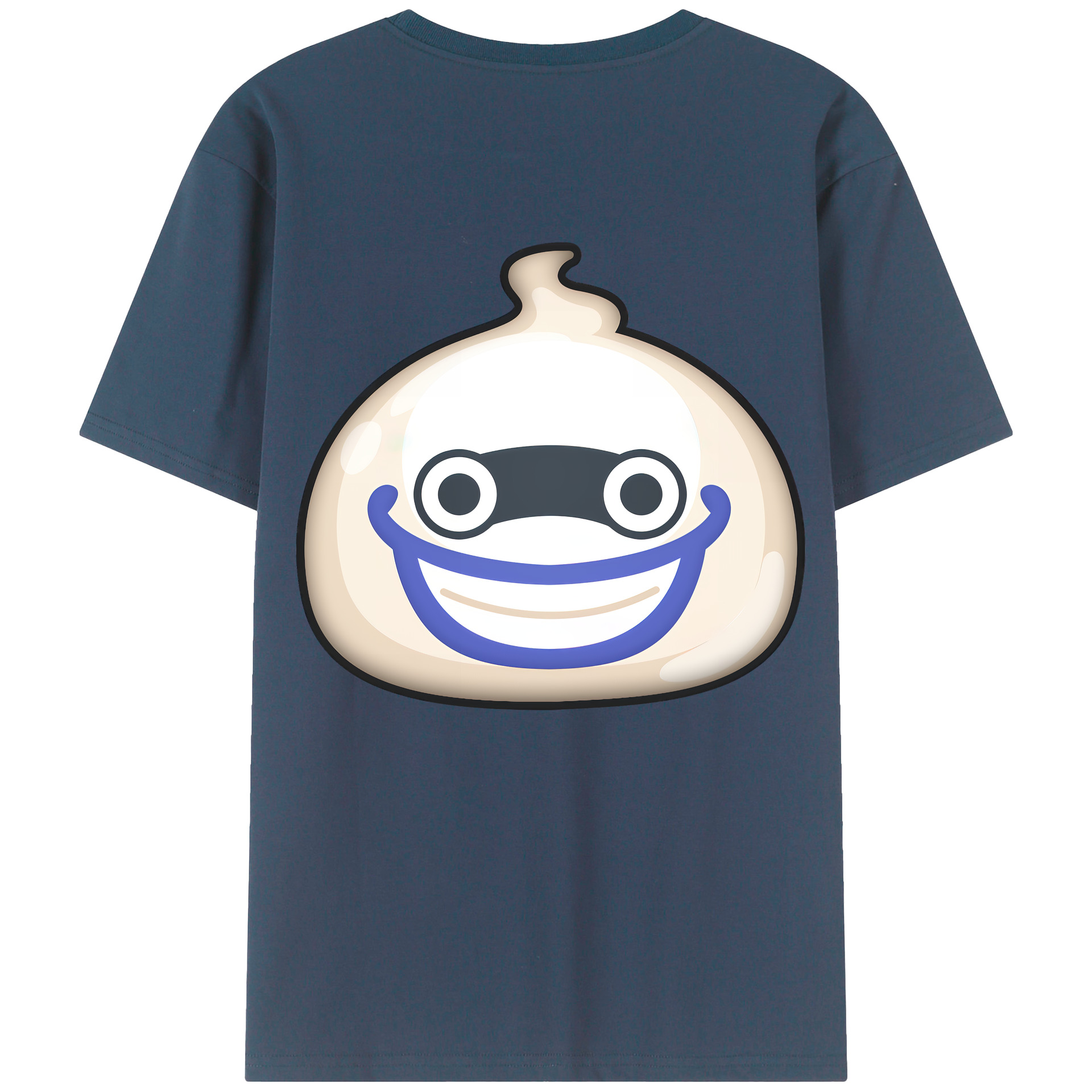（画像用） 妖怪ウォッチ Yo-kai Watch 綿100％ メンズ半袖Tシャツ（バックプリント） 通気性