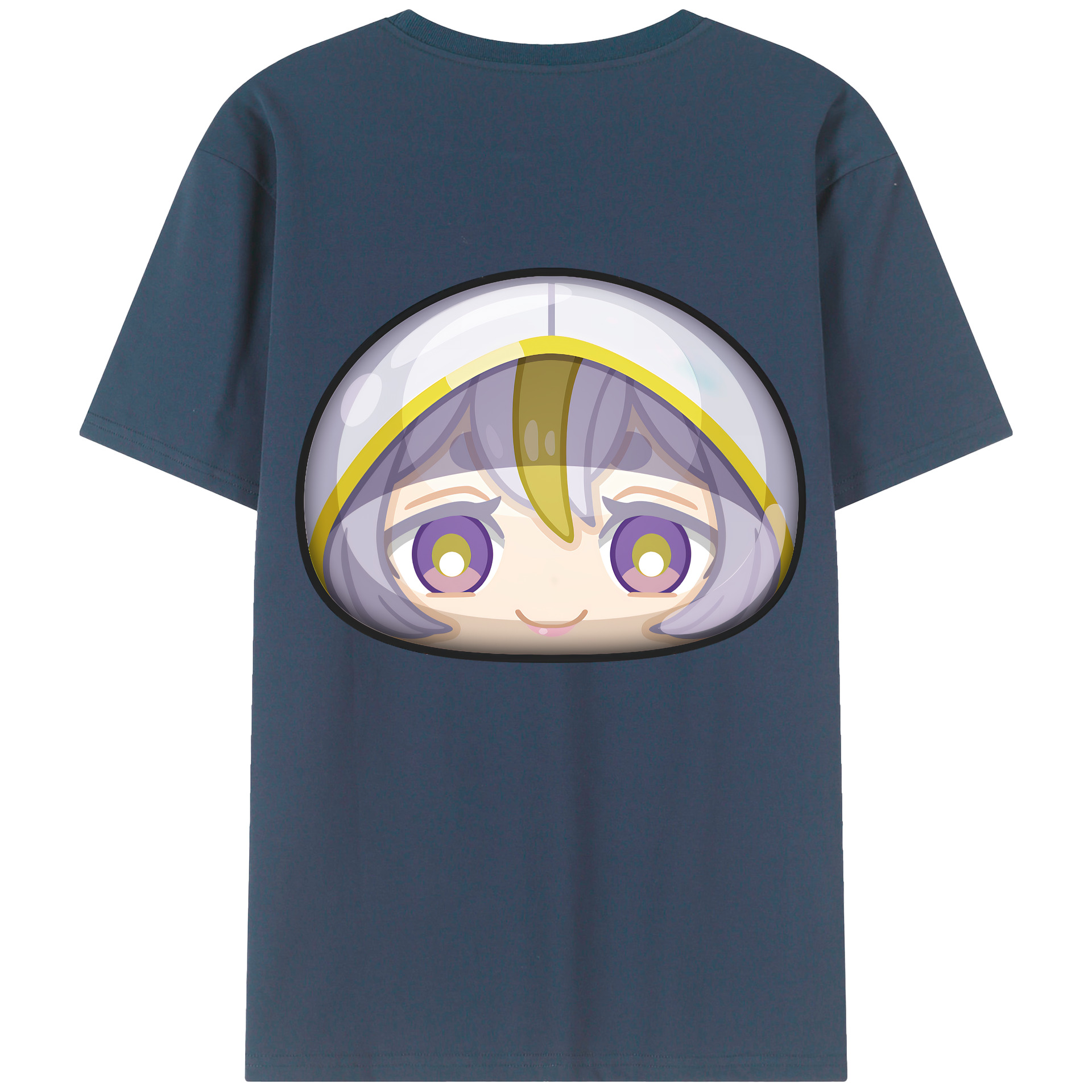 （画像用） 妖怪ウォッチ Yo-kai Watch 綿100％ メンズ半袖Tシャツ（バックプリント） 通気性