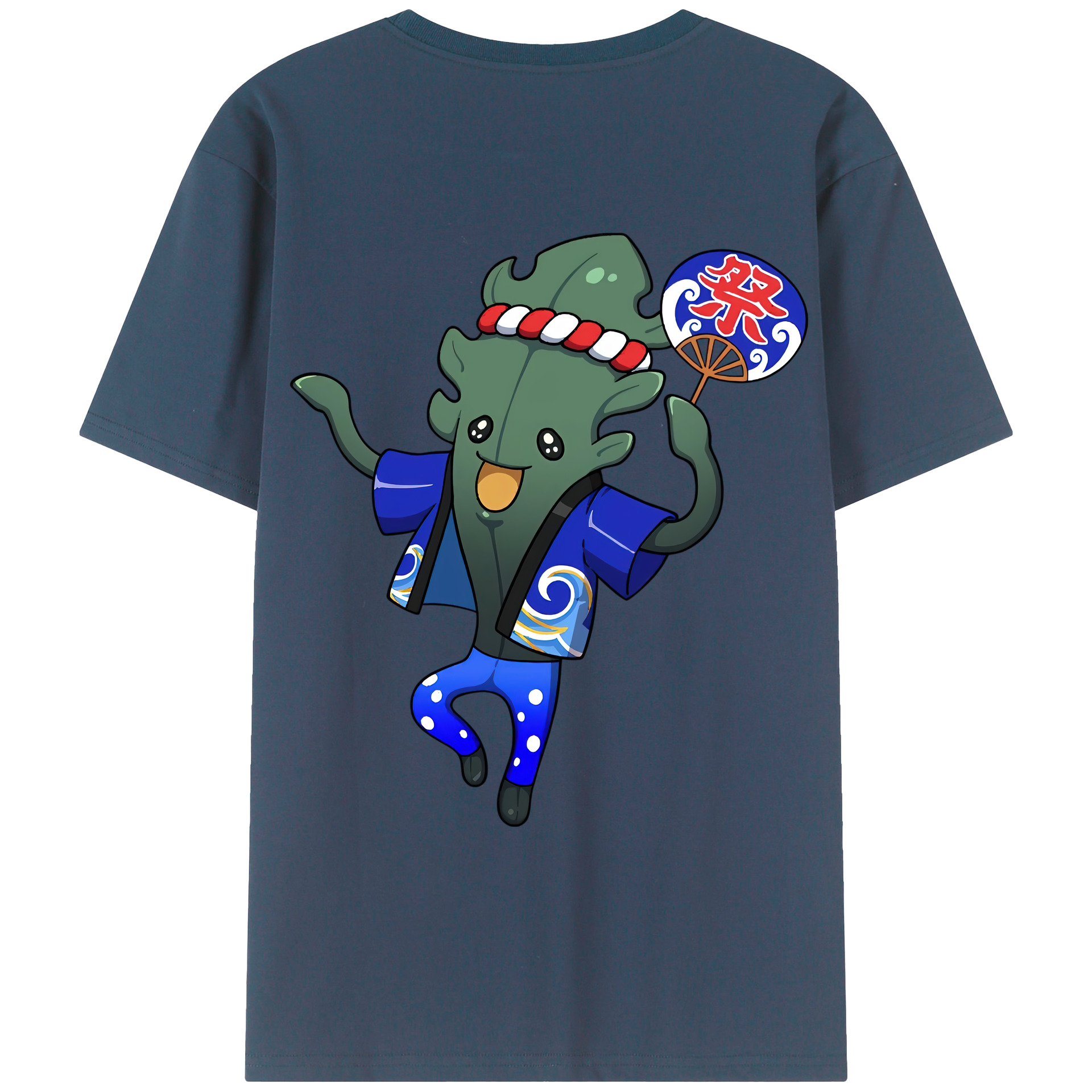 （画像用） 妖怪ウォッチ Yo-kai Watch 綿100％ メンズ半袖Tシャツ（バックプリント） 通気性