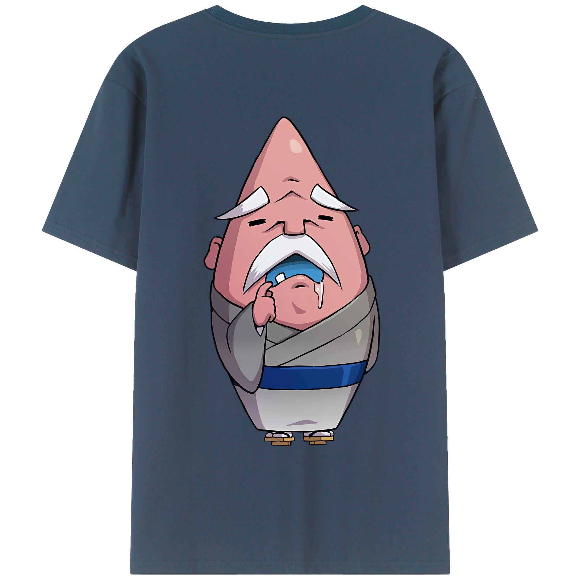 （画像用） 妖怪ウォッチ Yo-kai Watch 綿100％ メンズ半袖Tシャツ（バックプリント） 通気性