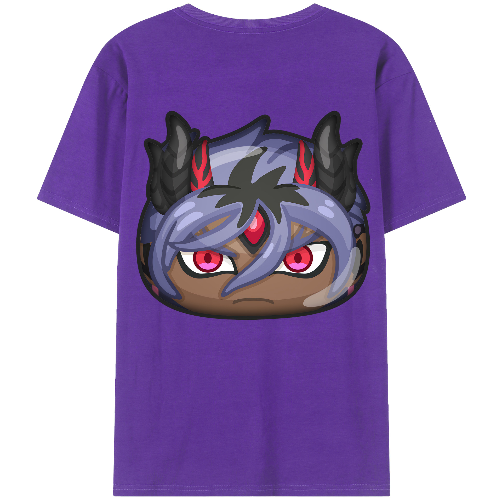 （画像用） 妖怪ウォッチ Yo-kai Watch 綿100％ メンズ半袖Tシャツ（バックプリント） 通気性