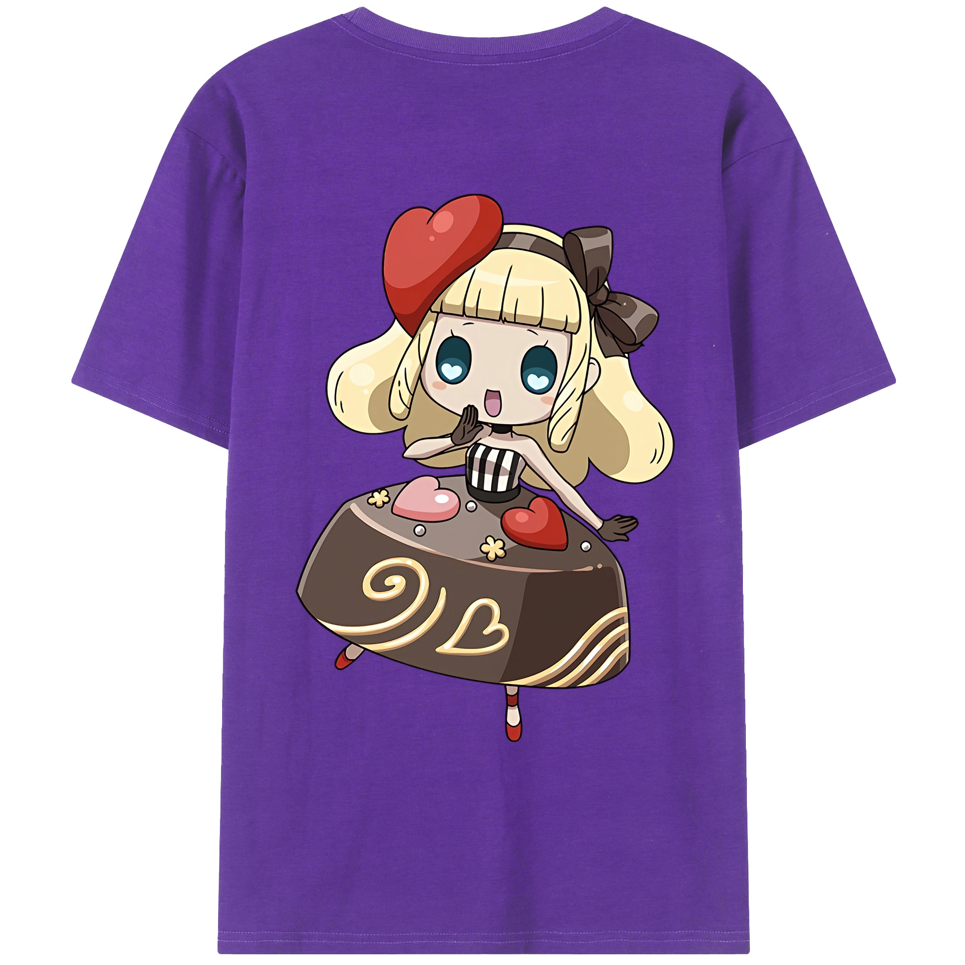 （画像用） 妖怪ウォッチ Yo-kai Watch 綿100％ メンズ半袖Tシャツ（バックプリント） 通気性
