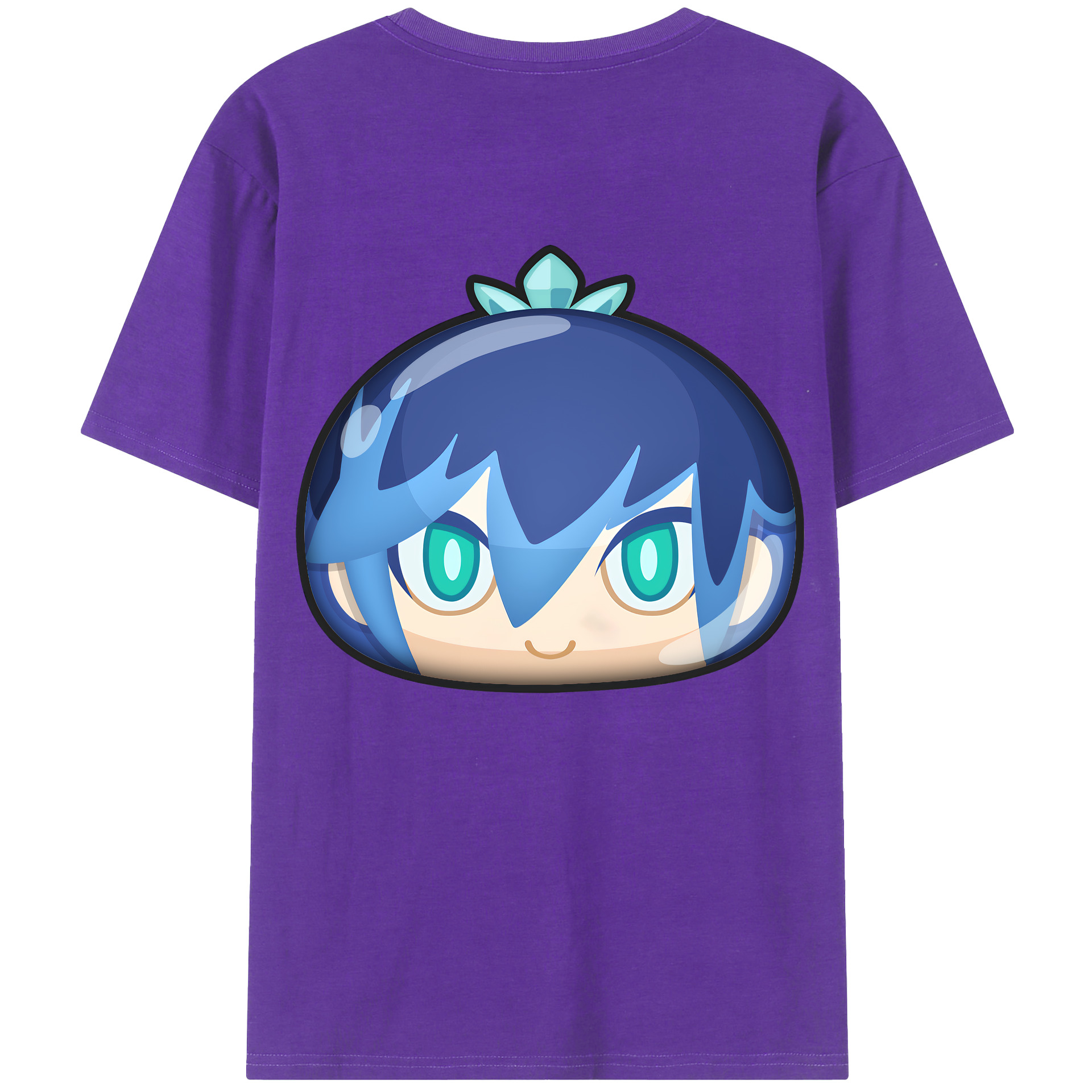（画像用） 妖怪ウォッチ Yo-kai Watch 綿100％ メンズ半袖Tシャツ（バックプリント） 通気性