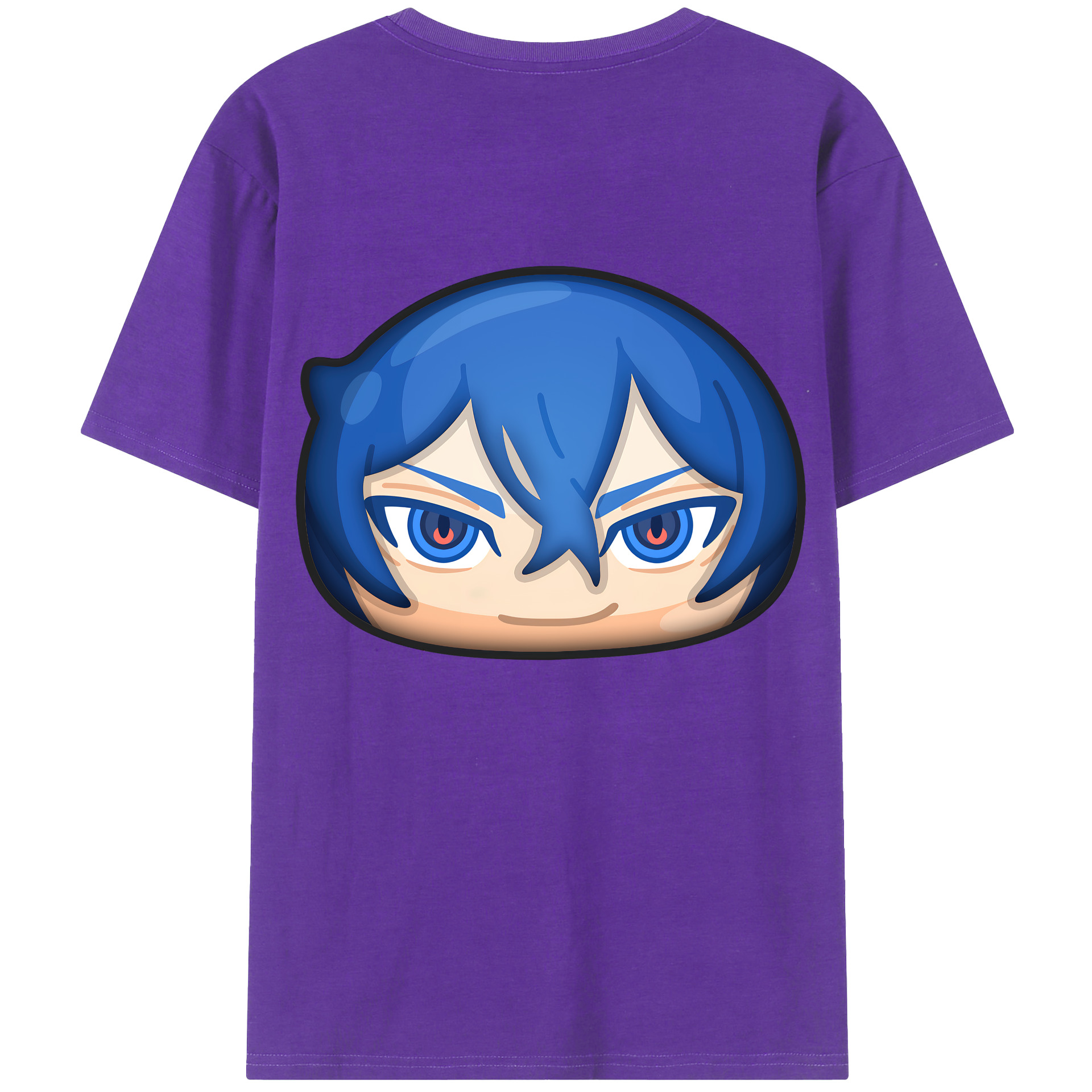 （画像用） 妖怪ウォッチ Yo-kai Watch 綿100％ メンズ半袖Tシャツ（バックプリント） 通気性