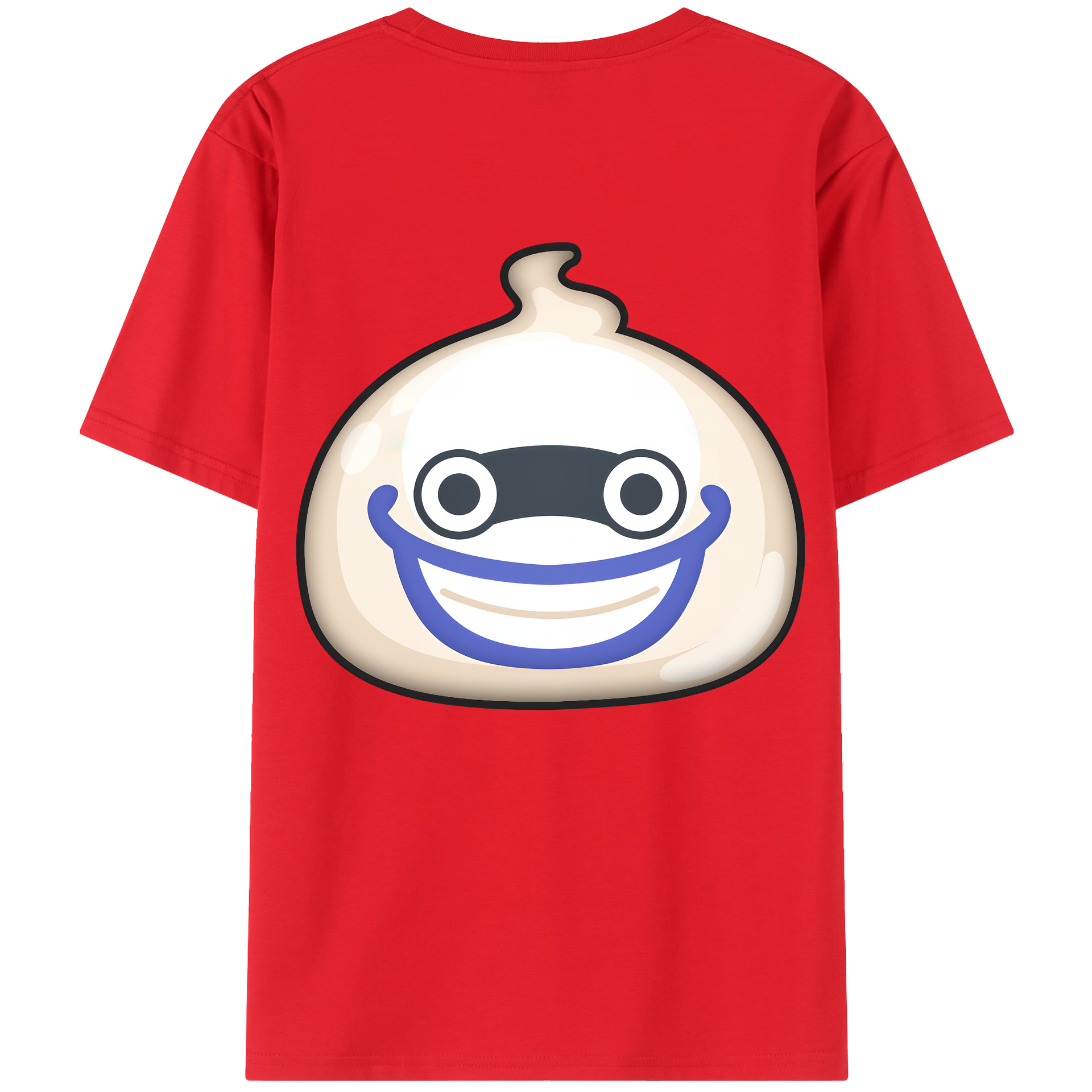 （画像用） 妖怪ウォッチ Yo-kai Watch 綿100％ メンズ半袖Tシャツ（バックプリント） 通気性