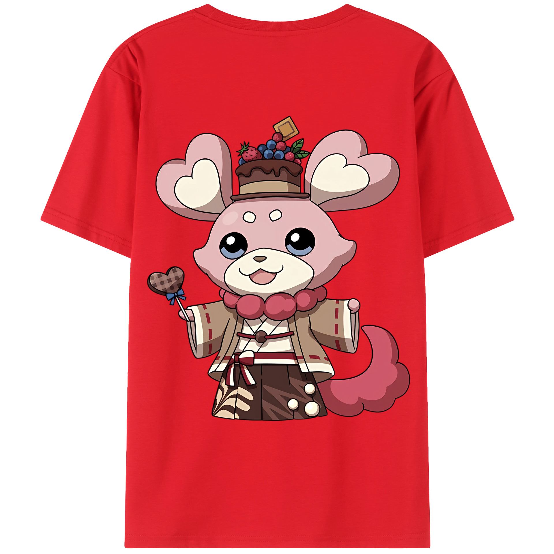 （画像用） 妖怪ウォッチ Yo-kai Watch 綿100％ メンズ半袖Tシャツ（バックプリント） 通気性
