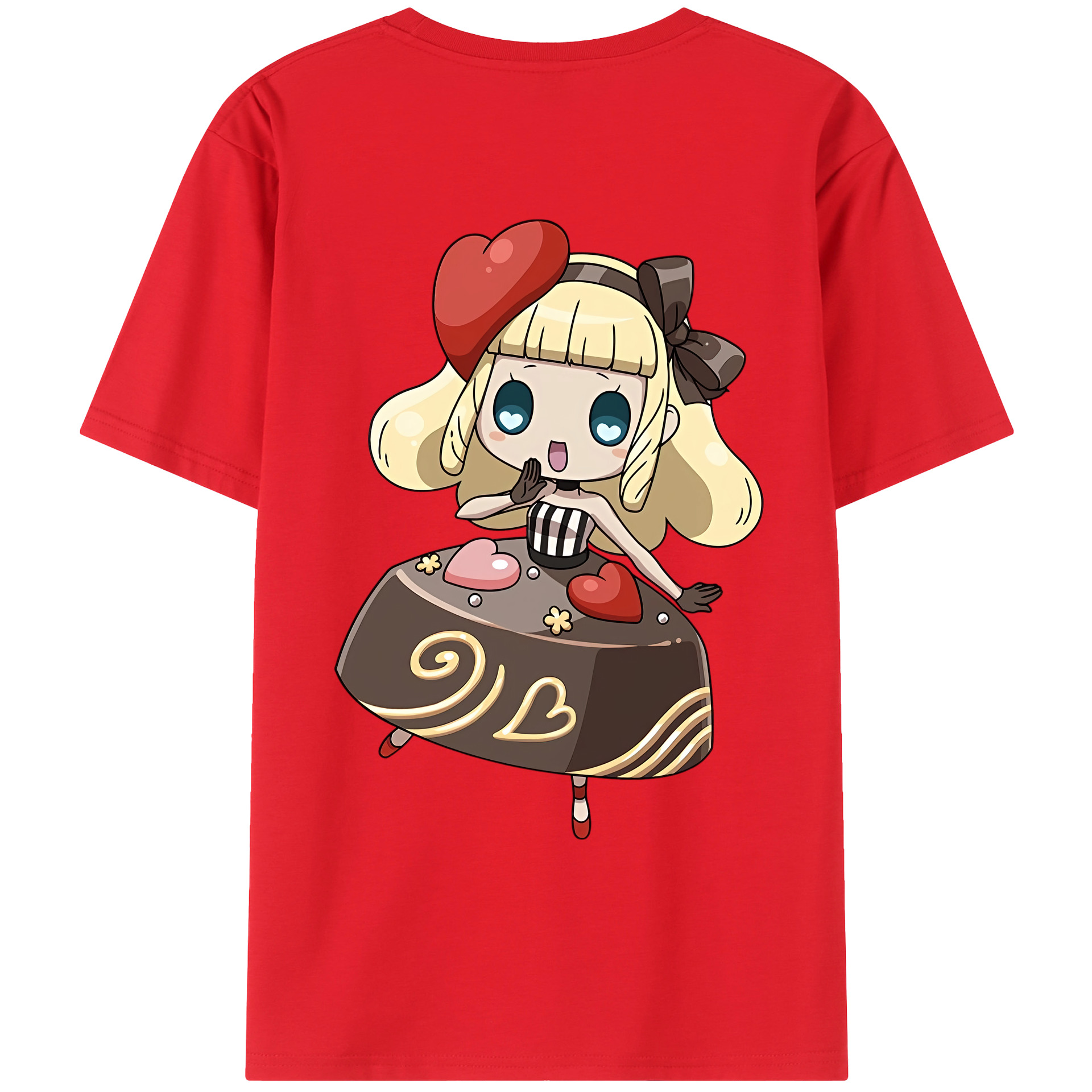 （画像用） 妖怪ウォッチ Yo-kai Watch 綿100％ メンズ半袖Tシャツ（バックプリント） 通気性