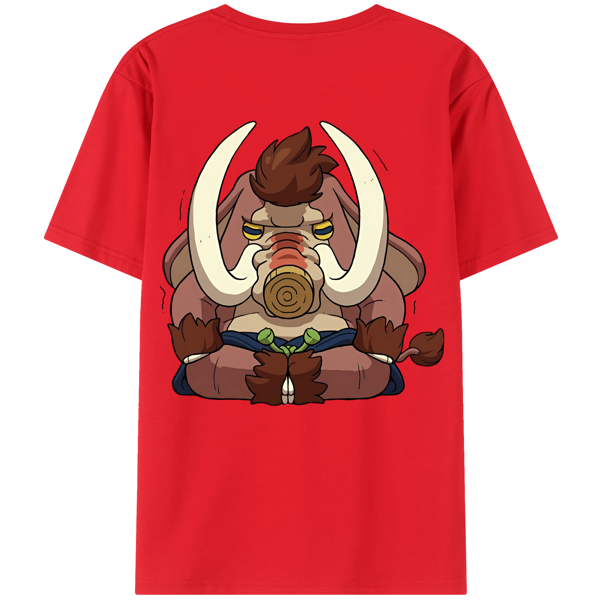 （画像用） 妖怪ウォッチ Yo-kai Watch 綿100％ メンズ半袖Tシャツ（バックプリント） 通気性