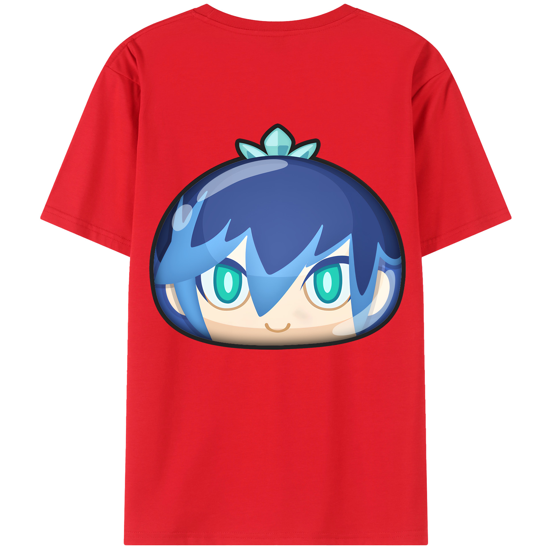 （画像用） 妖怪ウォッチ Yo-kai Watch 綿100％ メンズ半袖Tシャツ（バックプリント） 通気性